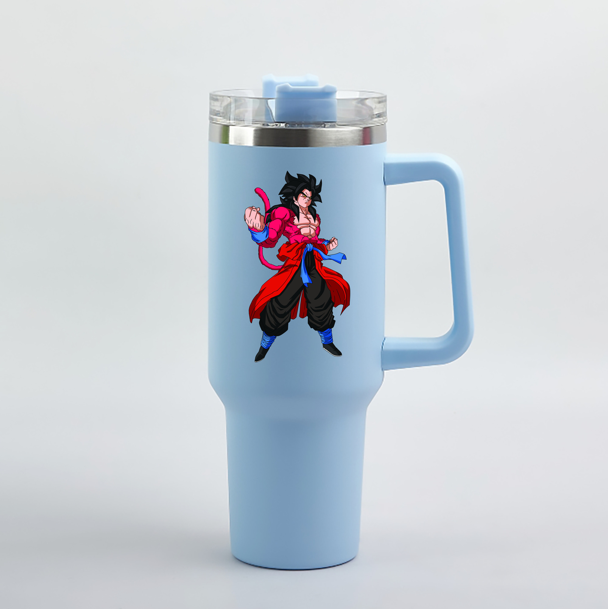 （画像用） ドラゴンボール 孫悟空（そん ごくう）Son Goku カカロット DRAGON BALL Kakarotto 1200mL車用タンブラー（カラープリント）