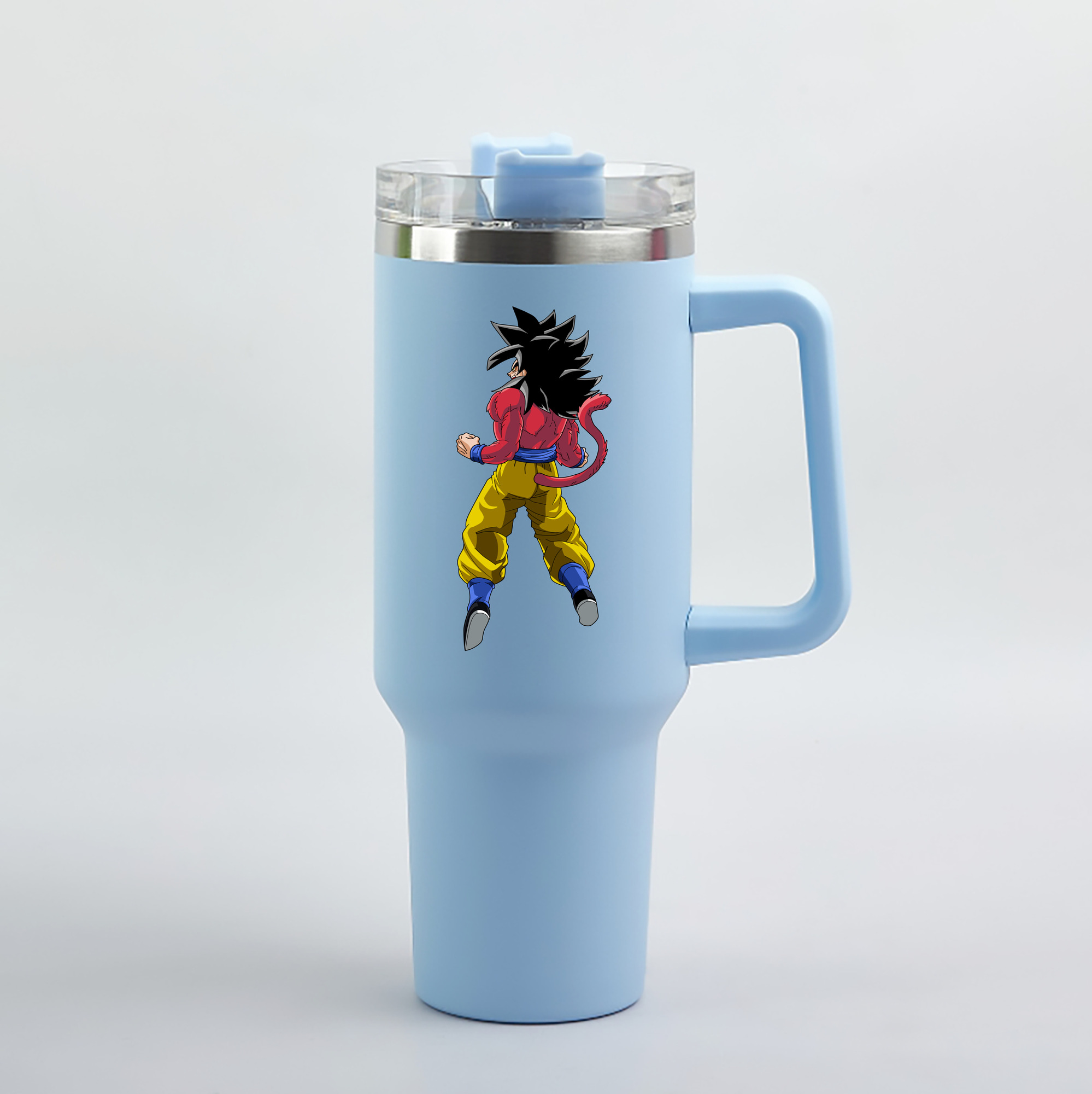 （画像用） ドラゴンボール 孫悟空（そん ごくう）Son Goku カカロット DRAGON BALL Kakarotto 1200mL車用タンブラー（カラープリント）