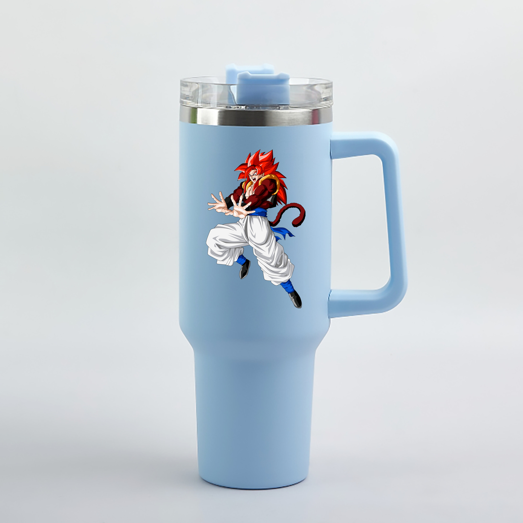 （画像用） ドラゴンボール 孫悟空（そん ごくう）Son Goku カカロット DRAGON BALL Kakarotto 1200mL車用タンブラー（カラープリント）