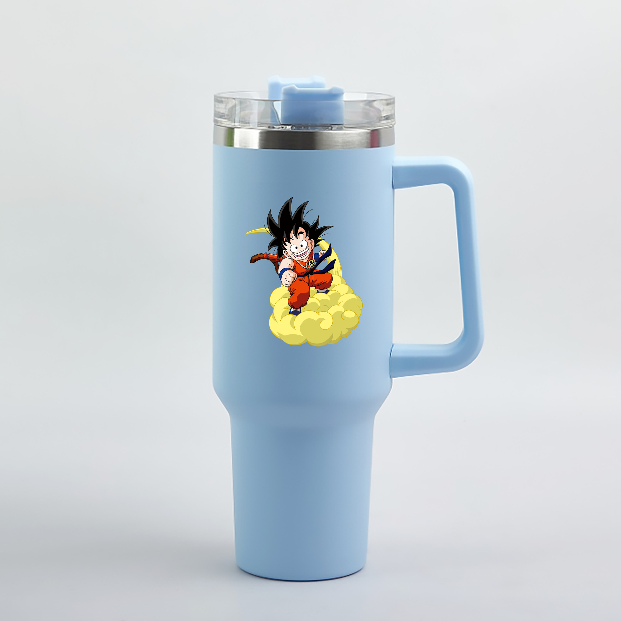（画像用） ドラゴンボール 孫悟空（そん ごくう）Son Goku カカロット DRAGON BALL Kakarotto 1200mL車用タンブラー（カラープリント）