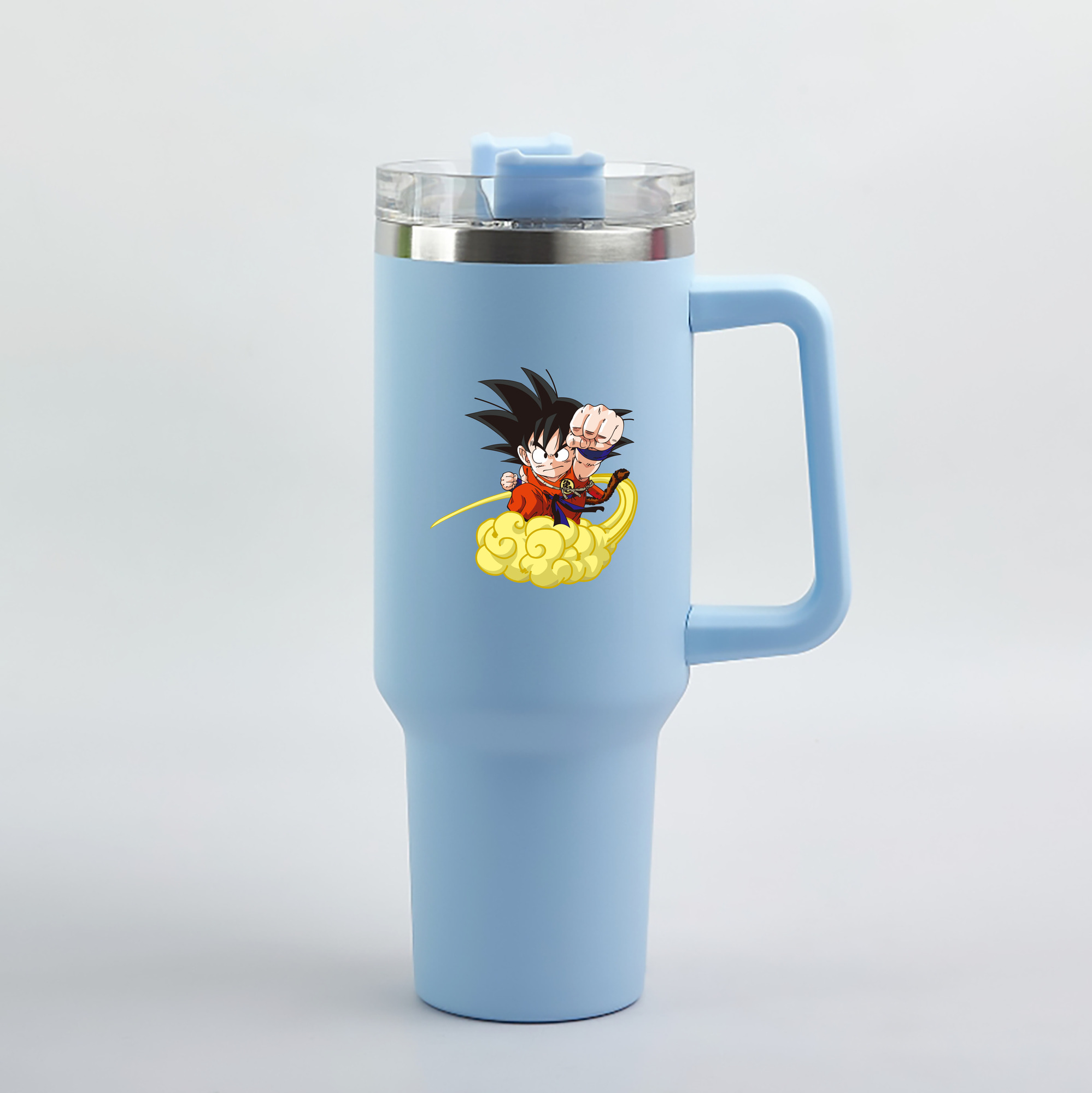 （画像用） ドラゴンボール 孫悟空（そん ごくう）Son Goku カカロット DRAGON BALL Kakarotto 1200mL車用タンブラー（カラープリント）