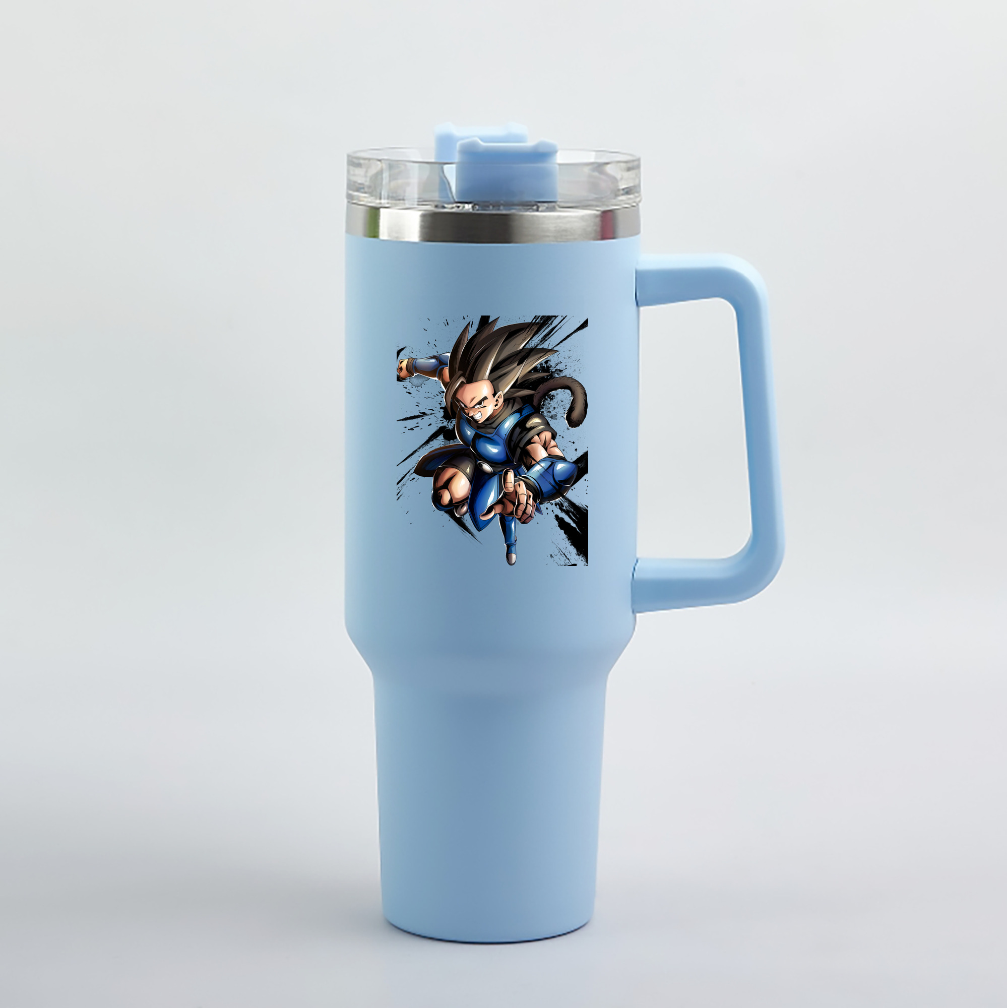 （画像用） ドラゴンボール ベジータ四世（Bejīta Yonsei）DRAGON BALL Vegeta IV 1200mL車用タンブラー（カラープリント）