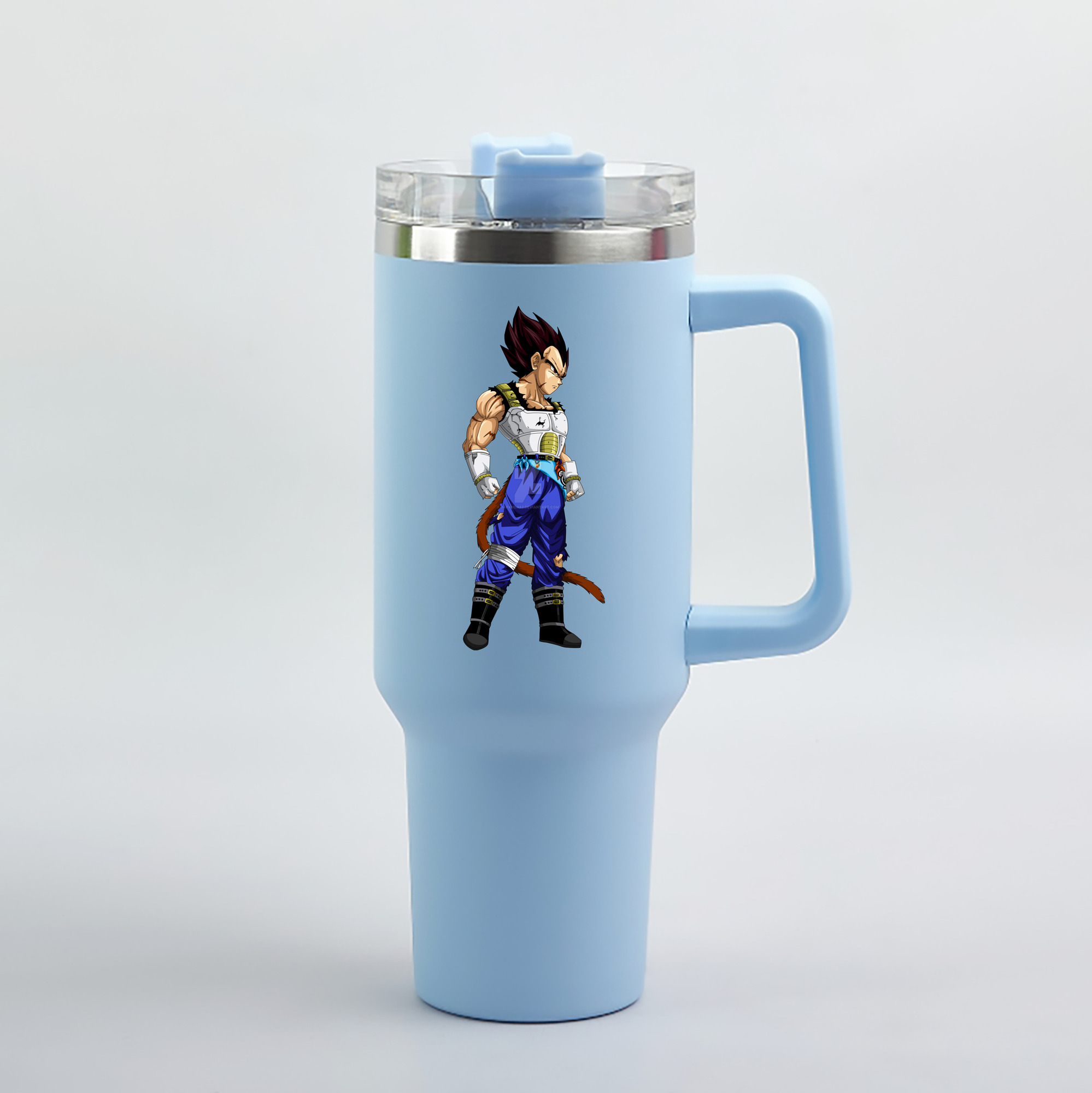 （画像用） ドラゴンボール ベジータ四世（Bejīta Yonsei）DRAGON BALL Vegeta IV 1200mL車用タンブラー（カラープリント）