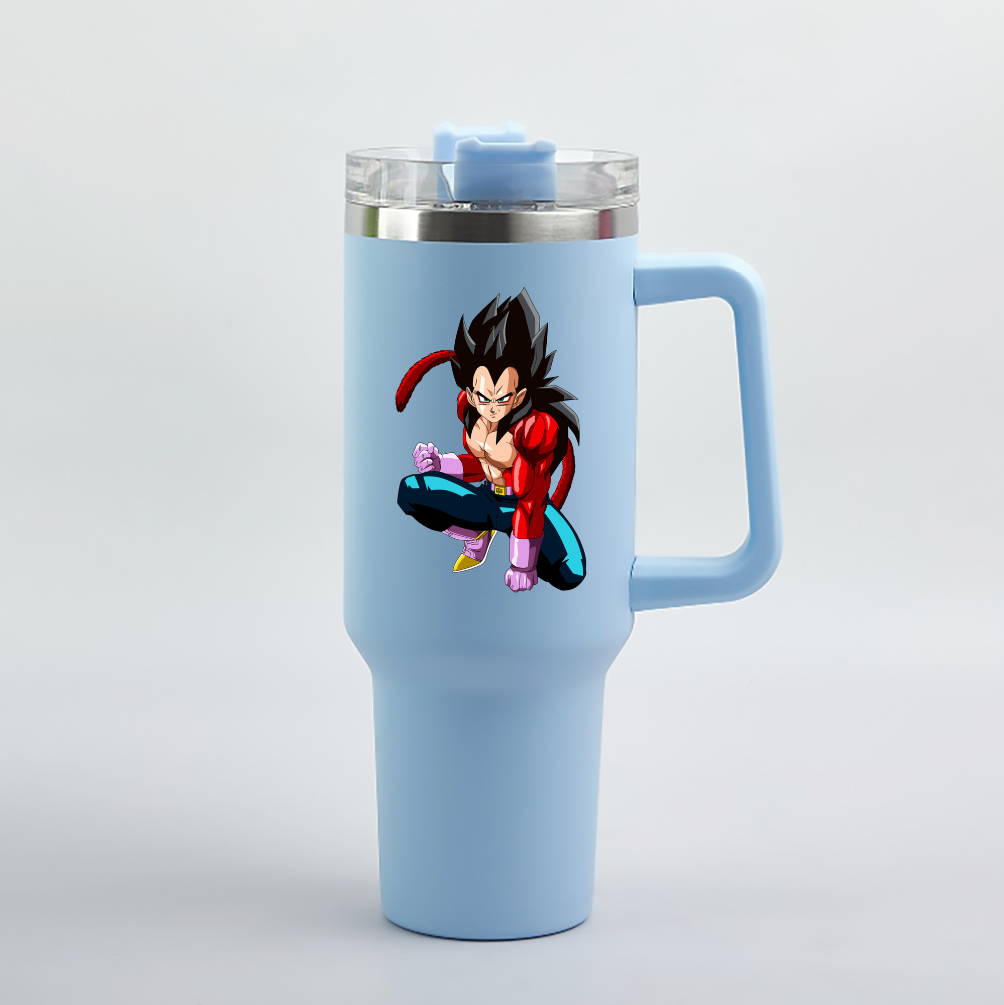 （画像用） ドラゴンボール ベジータ四世（Bejīta Yonsei）DRAGON BALL Vegeta IV 1200mL車用タンブラー（カラープリント）
