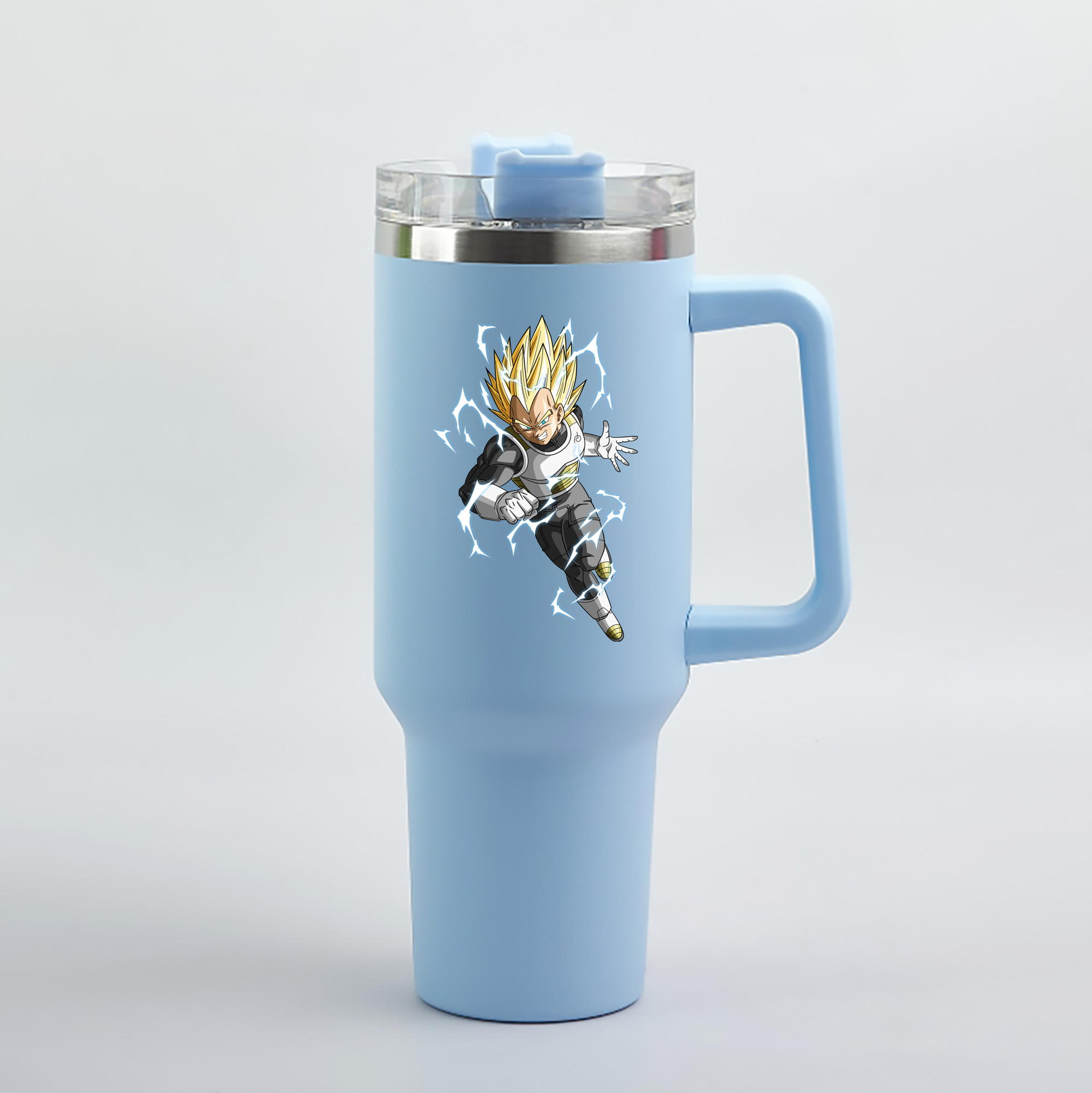 （画像用） ドラゴンボール ベジータ四世（Bejīta Yonsei）DRAGON BALL Vegeta IV 1200mL車用タンブラー（カラープリント）