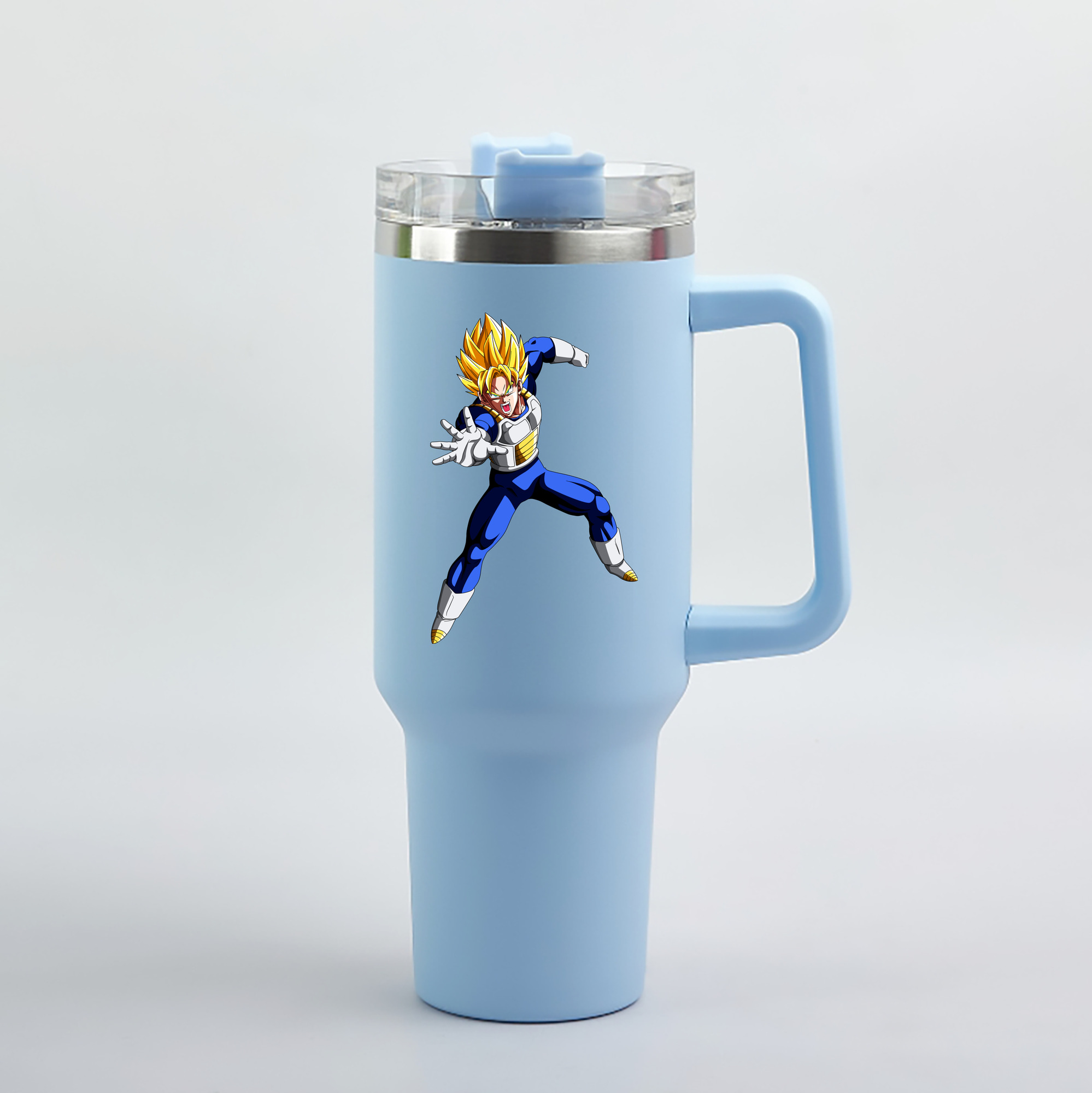 （画像用） ドラゴンボール ベジータ四世（Bejīta Yonsei）DRAGON BALL Vegeta IV 1200mL車用タンブラー（カラープリント）