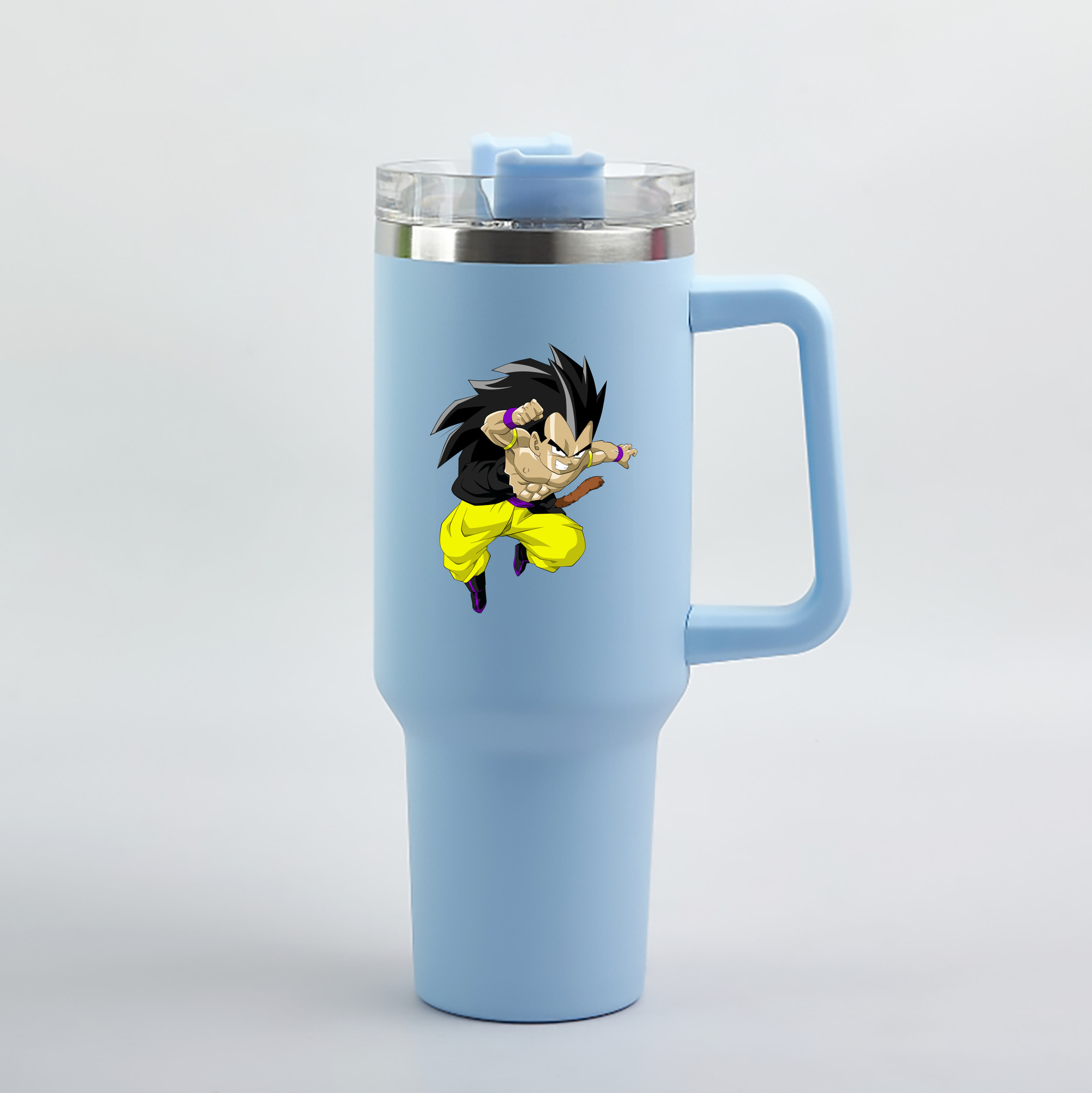 （画像用） ドラゴンボール ベジータ四世（Bejīta Yonsei）DRAGON BALL Vegeta IV 1200mL車用タンブラー（カラープリント）
