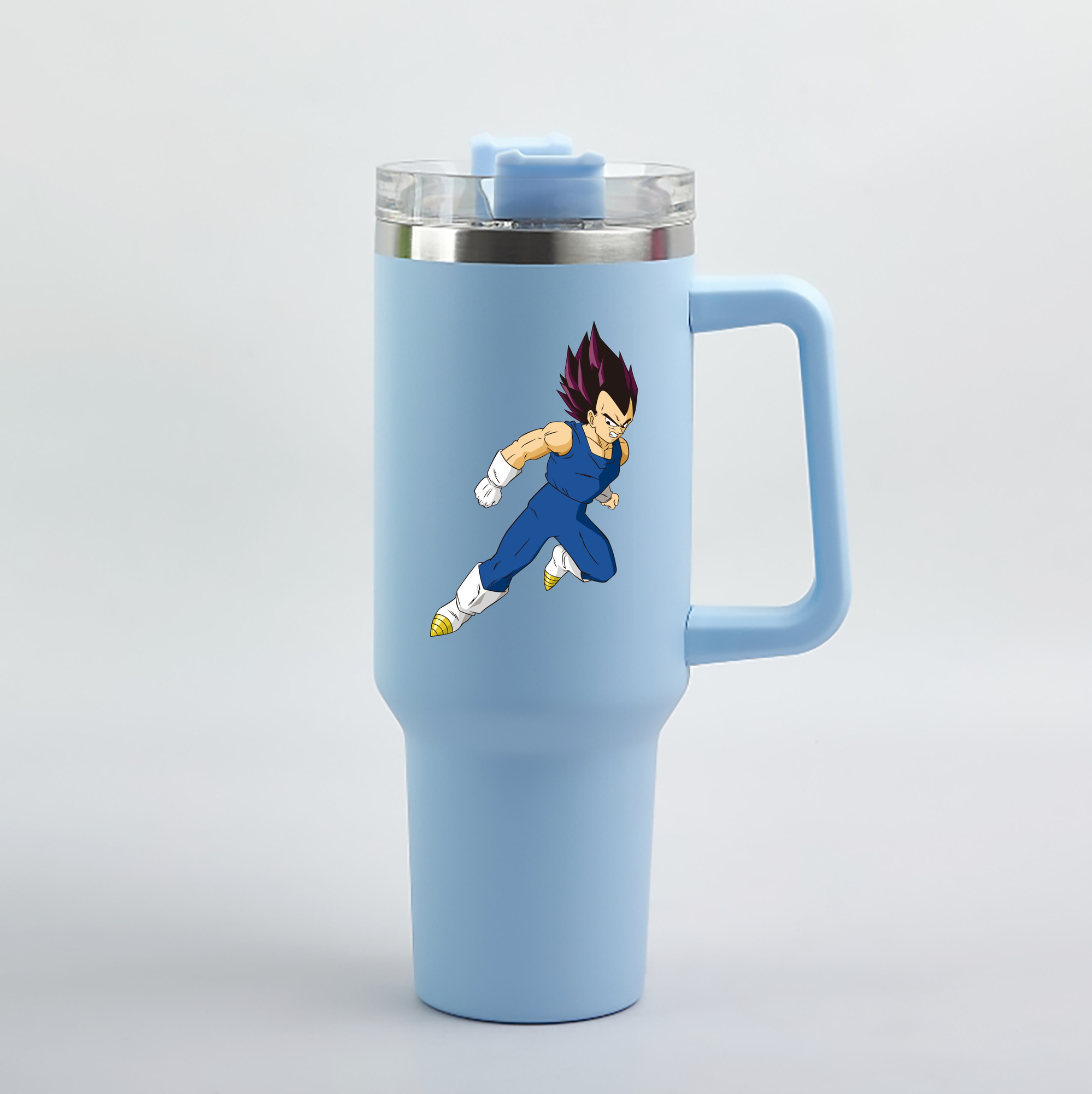 （画像用） ドラゴンボール ベジータ四世（Bejīta Yonsei）DRAGON BALL Vegeta IV 1200mL車用タンブラー（カラープリント）