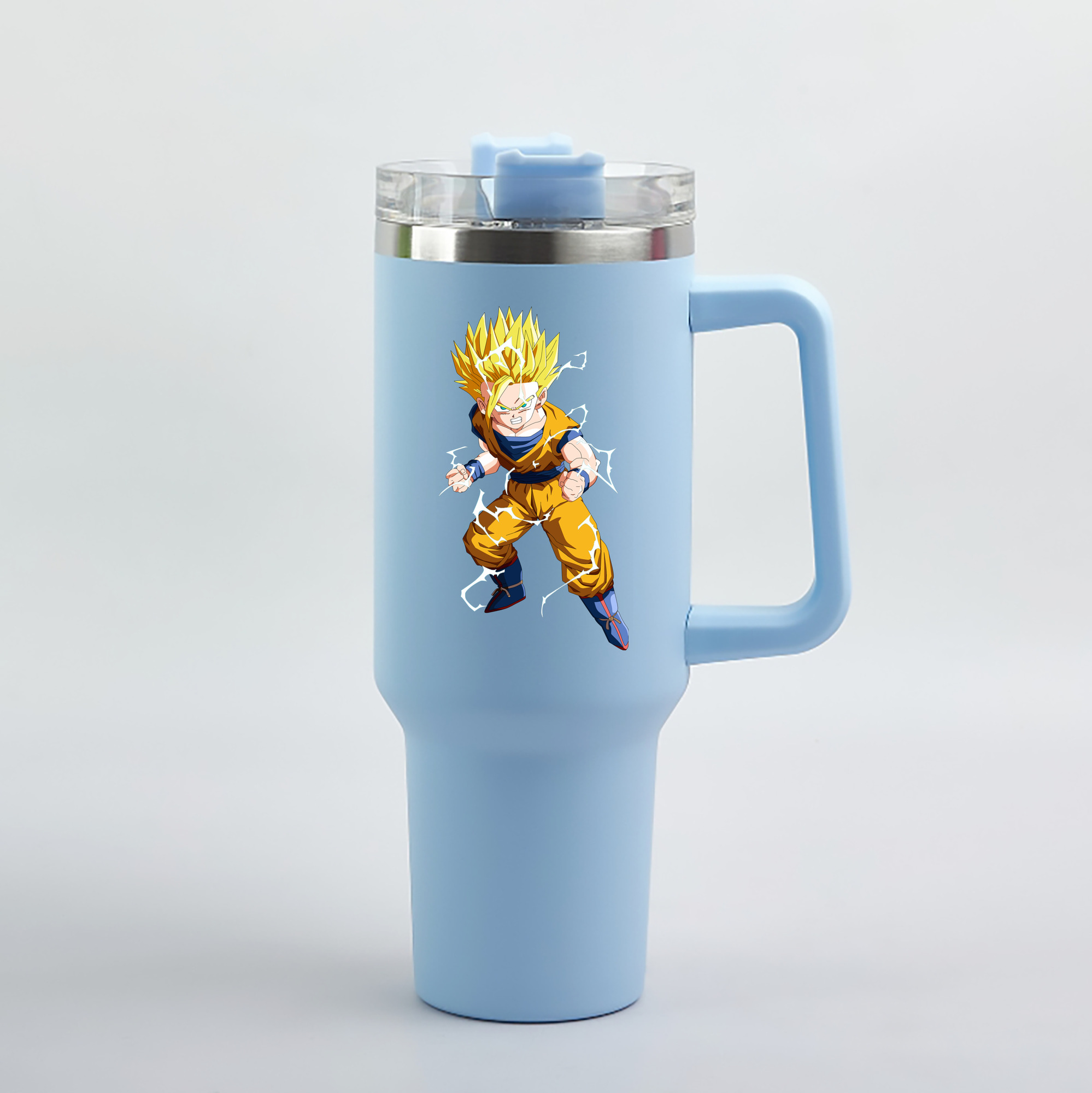 （画像用） ドラゴンボール 孫 悟飯（そんごはん）DRAGON BALL Son Gohan 1200mL車用タンブラー（カラープリント）