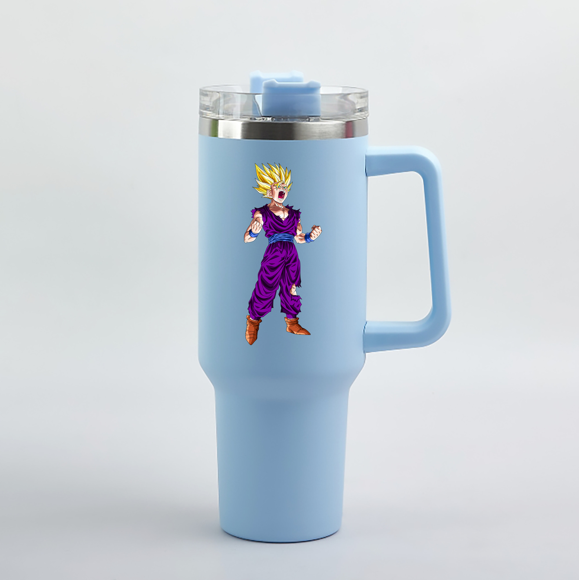 （画像用） ドラゴンボール 孫 悟飯（そんごはん）DRAGON BALL Son Gohan 1200mL車用タンブラー（カラープリント）