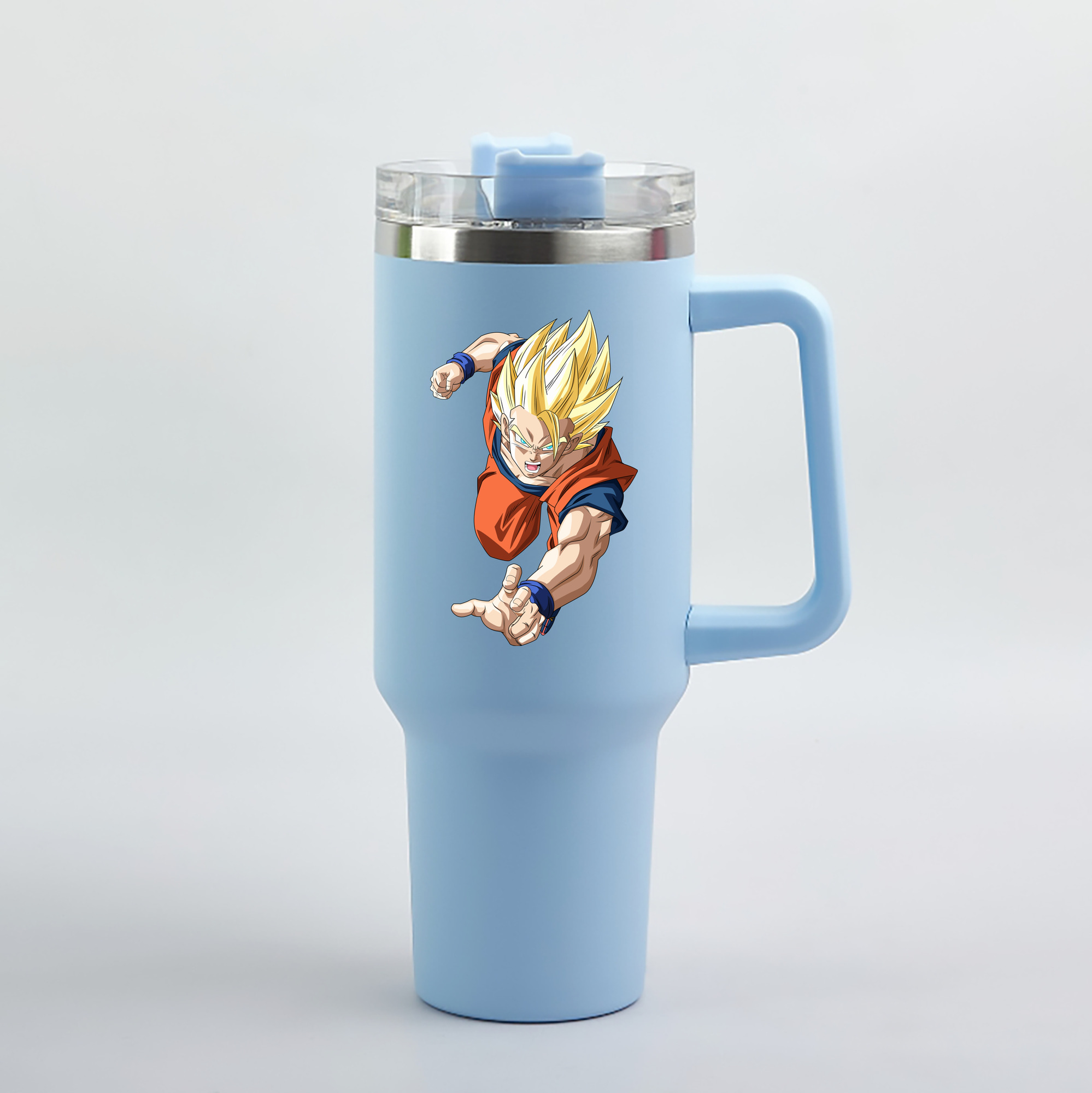（画像用） ドラゴンボール 孫 悟飯（そんごはん）DRAGON BALL Son Gohan 1200mL車用タンブラー（カラープリント）