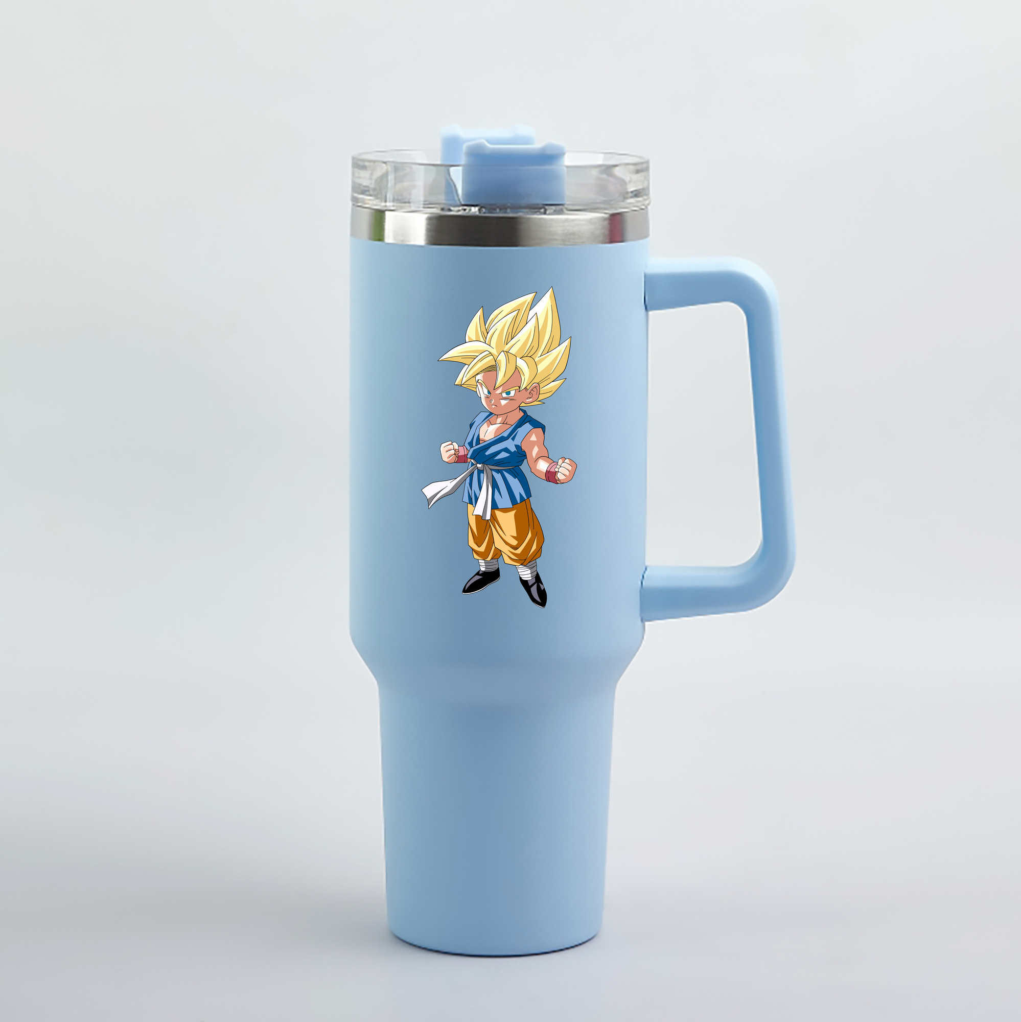 （画像用） ドラゴンボール 孫 悟飯（そんごはん）DRAGON BALL Son Gohan 1200mL車用タンブラー（カラープリント）