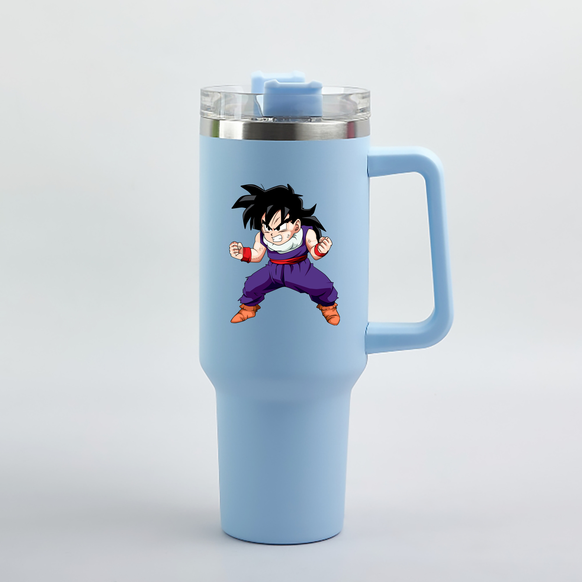 （画像用） ドラゴンボール 孫 悟飯（そんごはん）DRAGON BALL Son Gohan 1200mL車用タンブラー（カラープリント）