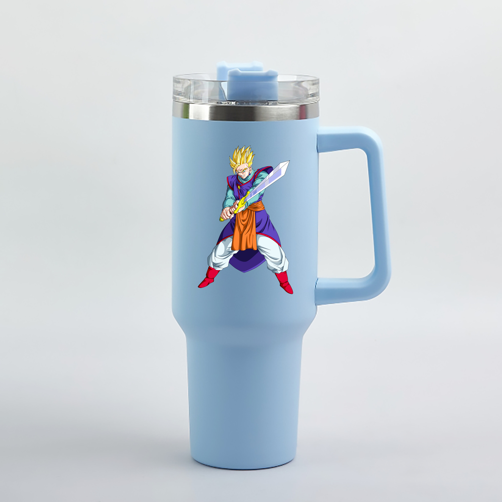 （画像用） ドラゴンボール 孫 悟飯（そんごはん）DRAGON BALL Son Gohan 1200mL車用タンブラー（カラープリント）