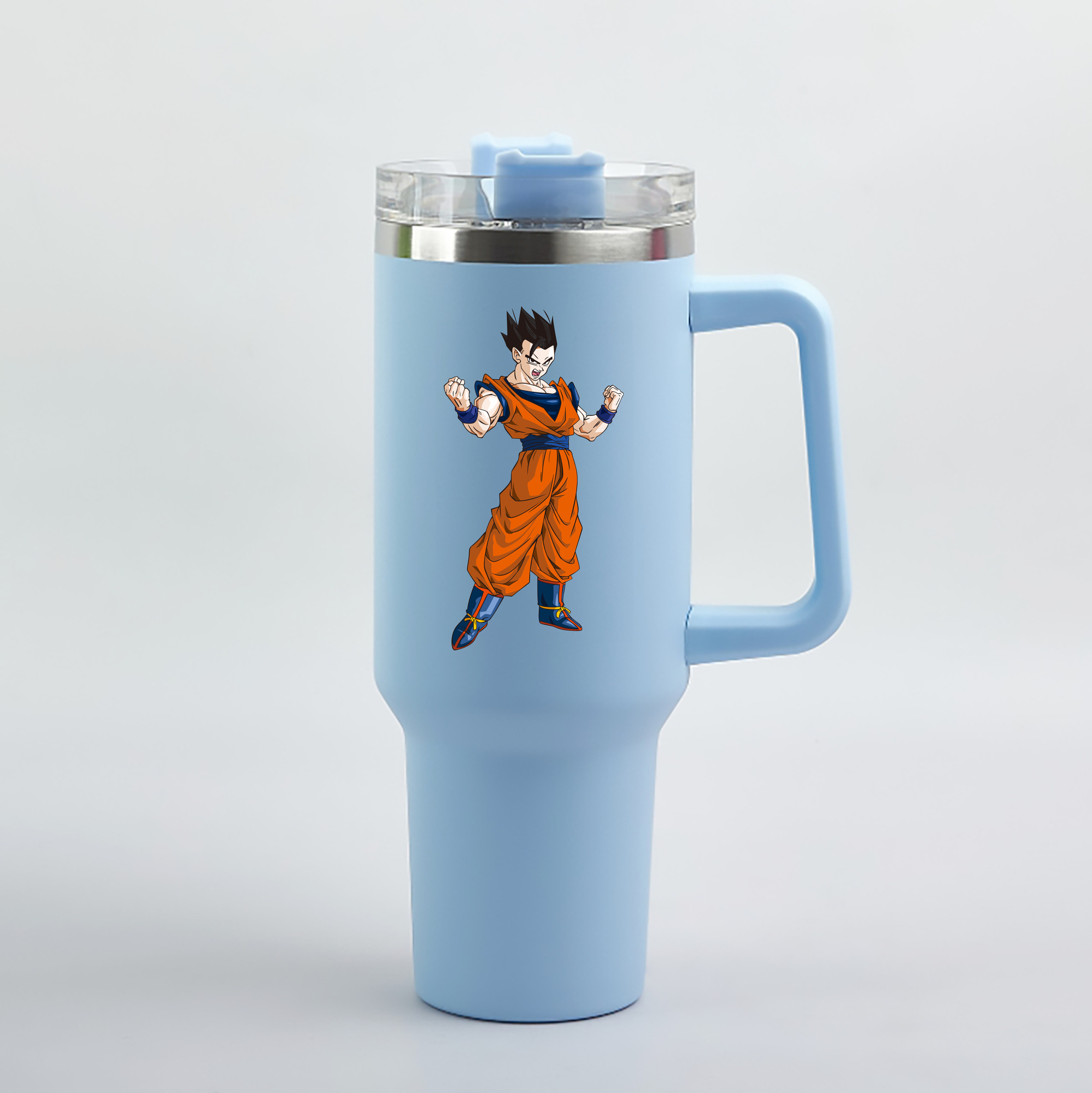 （画像用） ドラゴンボール 孫 悟飯（そんごはん）DRAGON BALL Son Gohan 1200mL車用タンブラー（カラープリント）