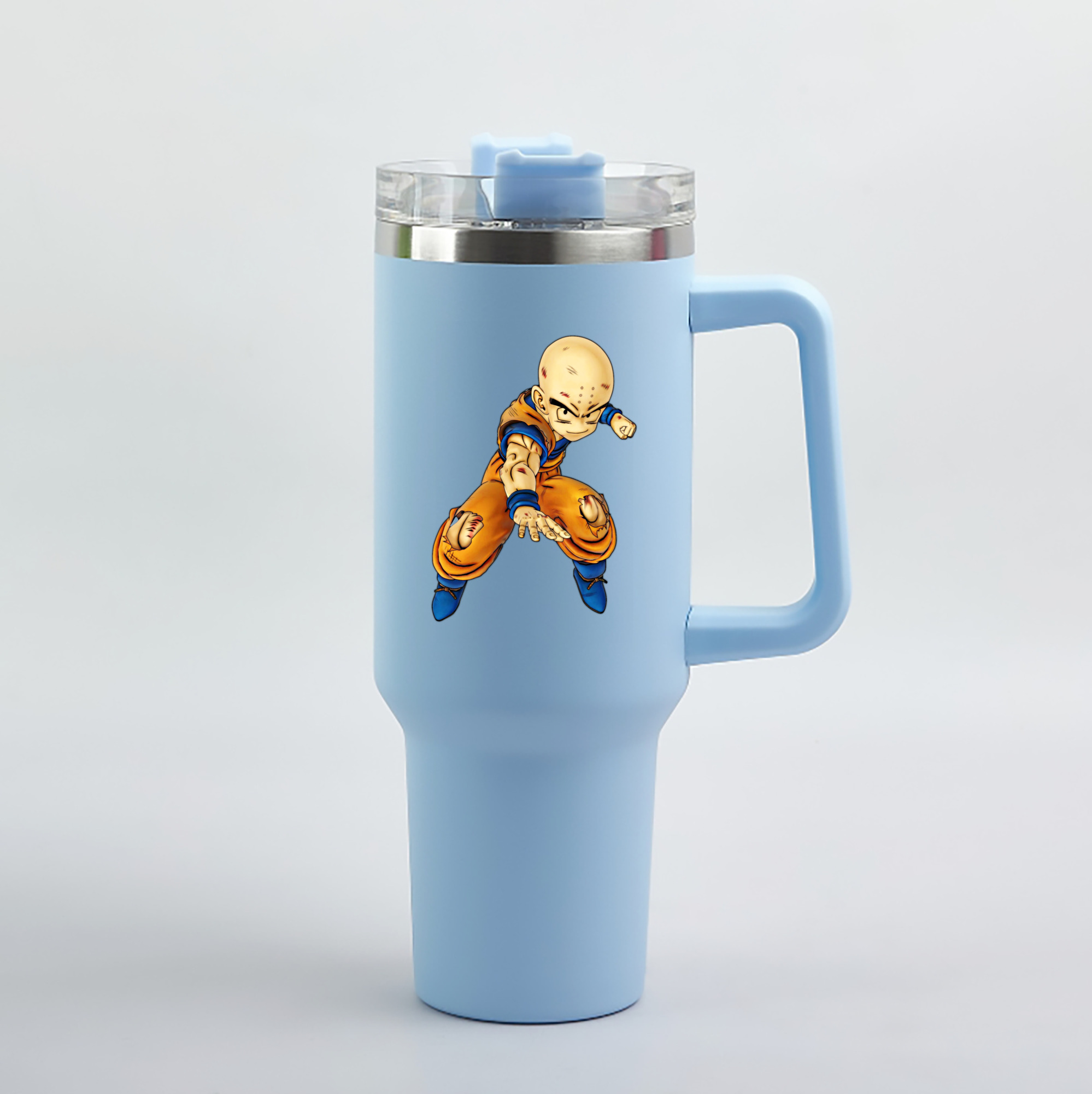 （画像用） ドラゴンボール クリリン DRAGON BALL krillin 1200mL車用タンブラー（カラープリント）