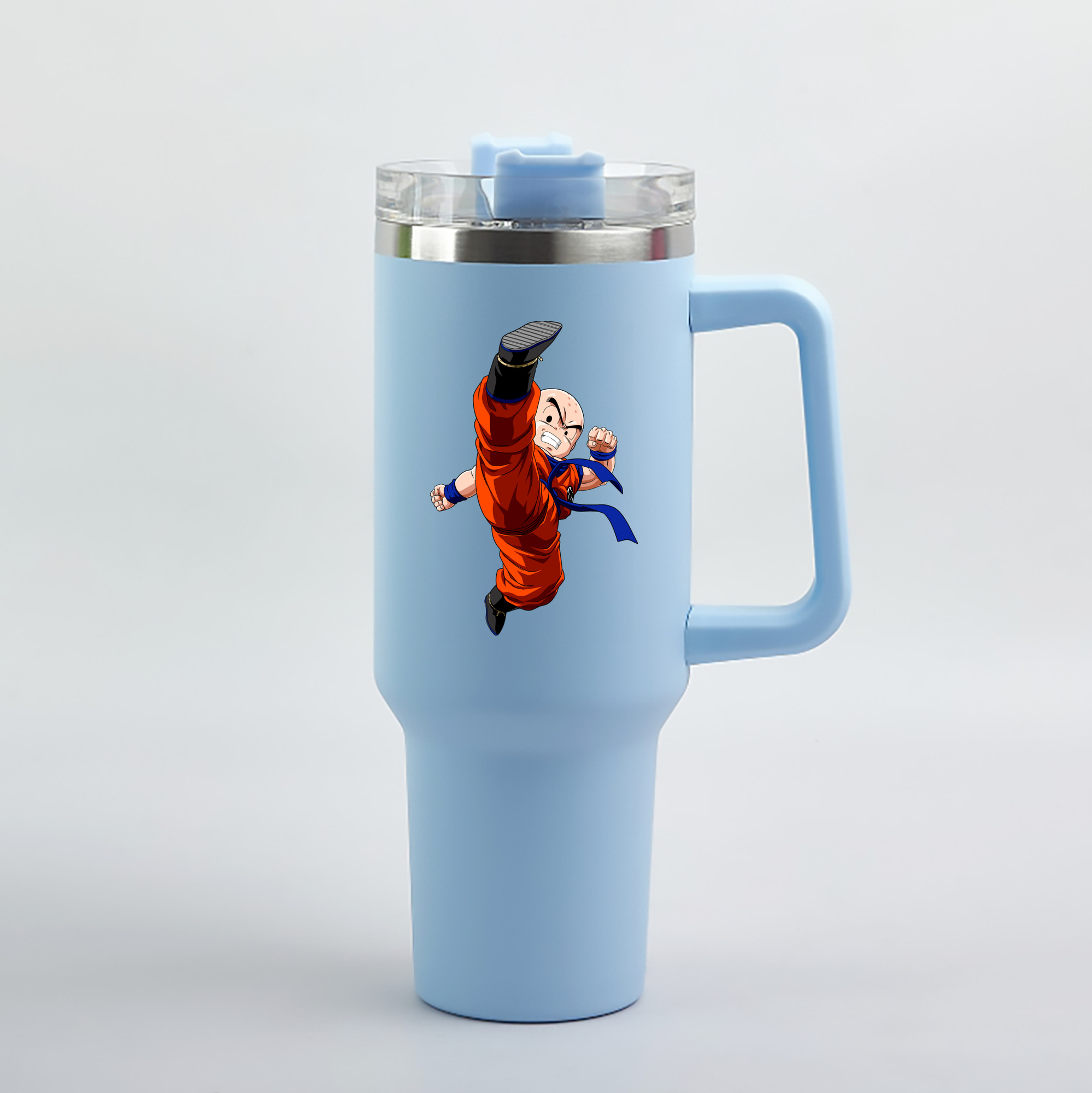 （画像用） ドラゴンボール クリリン DRAGON BALL krillin 1200mL車用タンブラー（カラープリント）