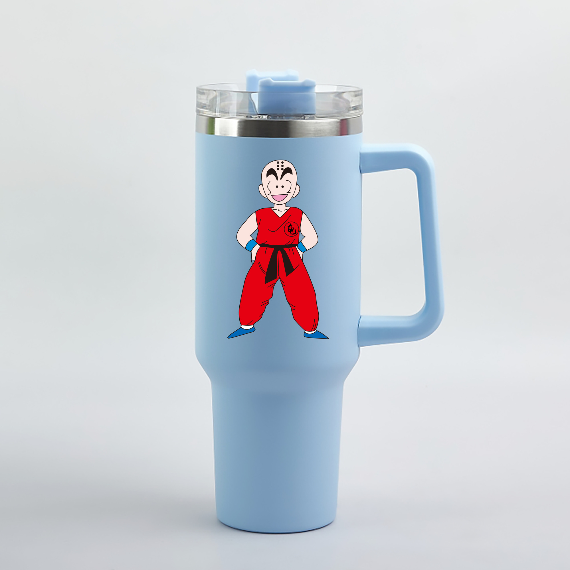 （画像用） ドラゴンボール クリリン DRAGON BALL krillin 1200mL車用タンブラー（カラープリント）