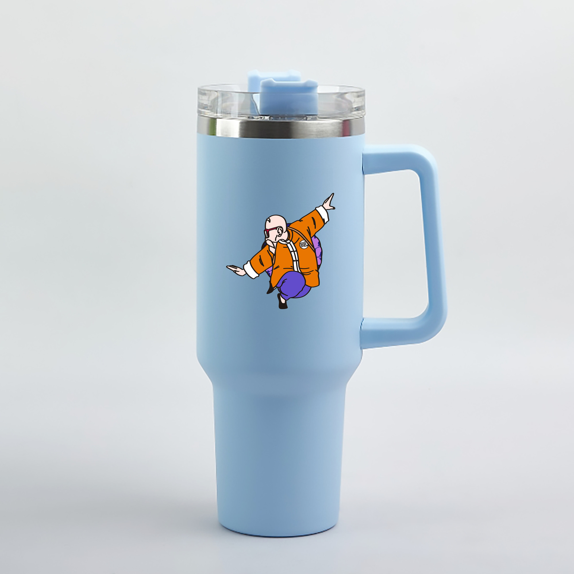 （画像用） ドラゴンボール 亀仙人（かめせんにん） DRAGON BALL Master Roshi Kame Sennin 1200mL車用タンブラー（カラープリント）
