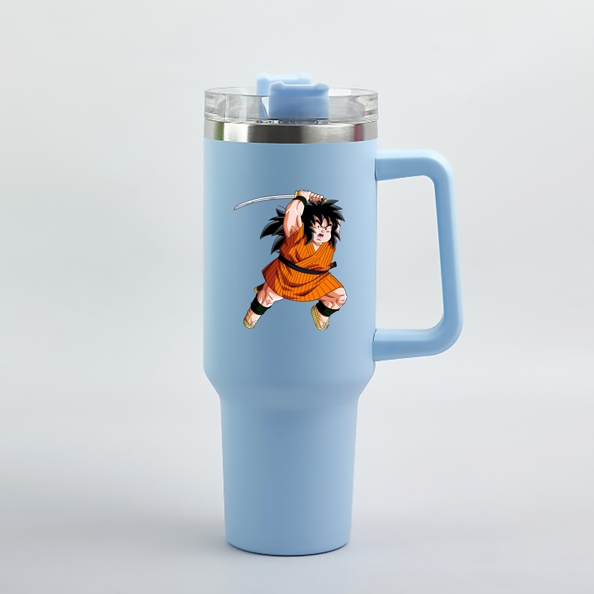 （画像用） ドラゴンボール やじろべえ DRAGON BALL Yajirobe 1200mL車用タンブラー（カラープリント）