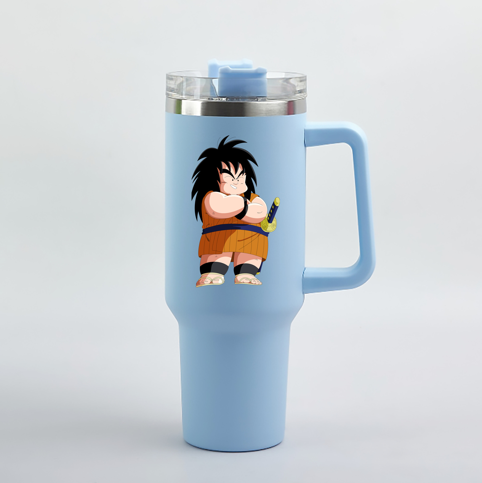 （画像用） ドラゴンボール やじろべえ DRAGON BALL Yajirobe 1200mL車用タンブラー（カラープリント）