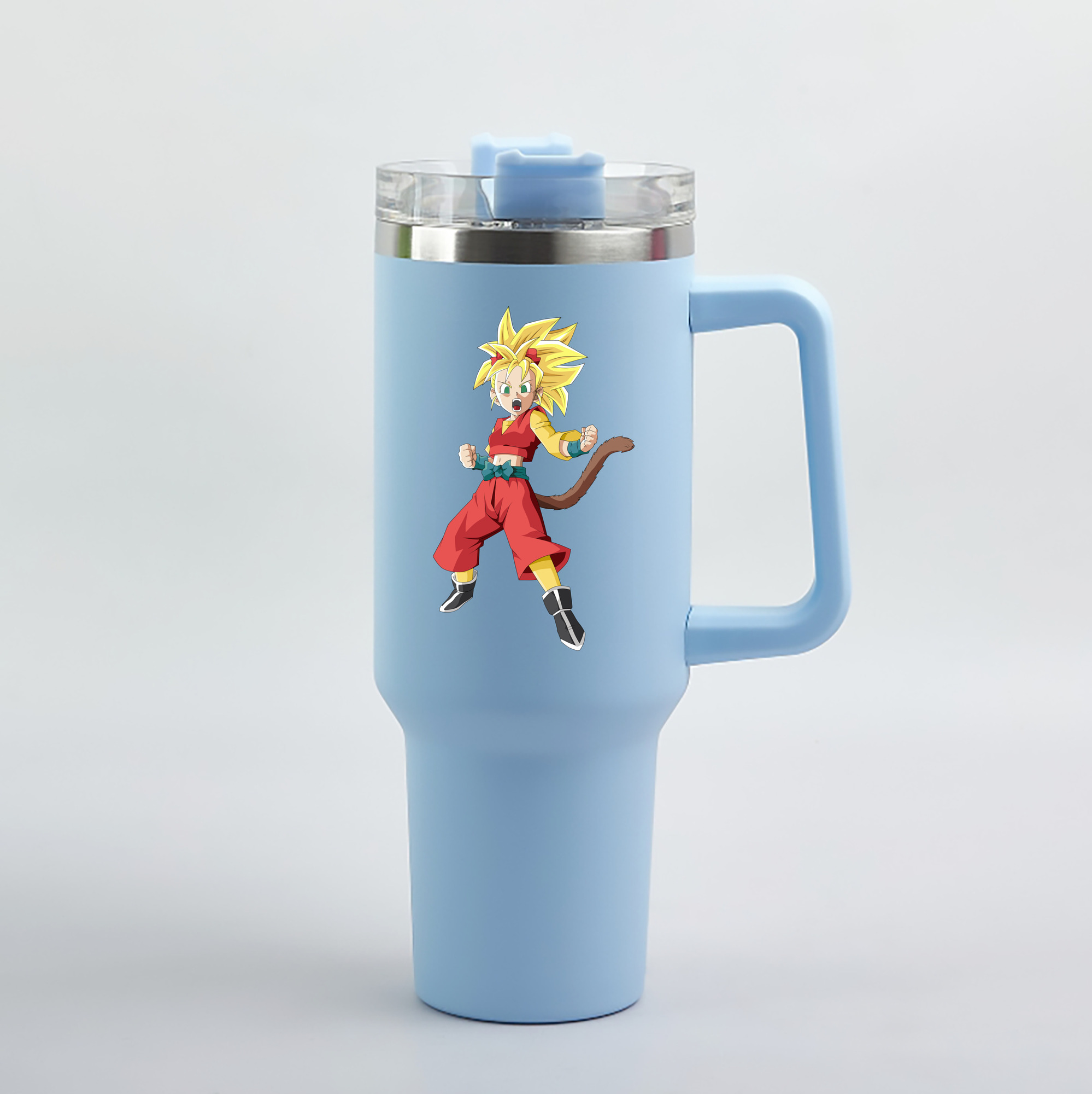 （画像用） ドラゴンボール カリフラ DRAGON BALL Caulifla 1200mL車用タンブラー（カラープリント）