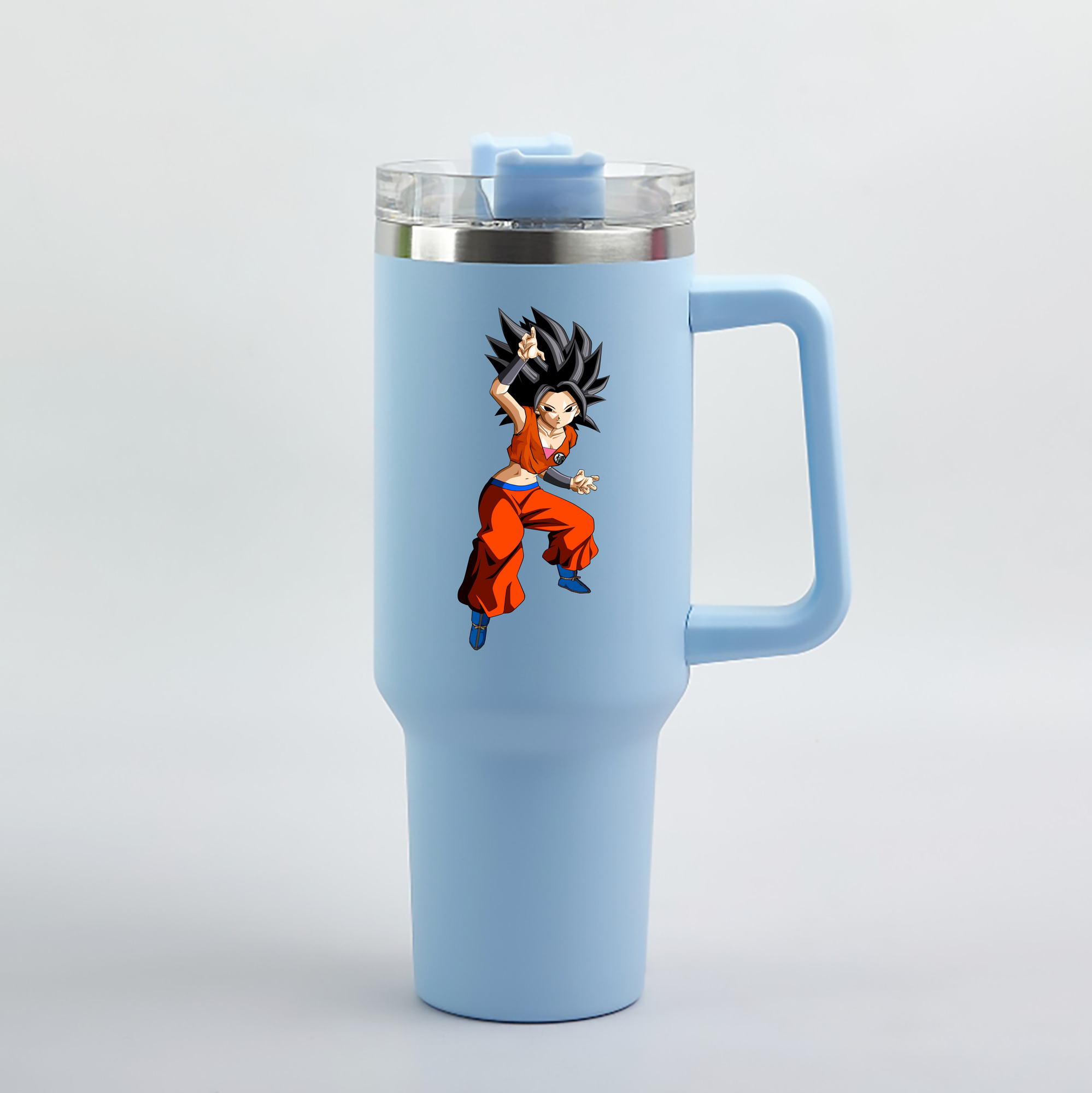 （画像用） ドラゴンボール カリフラ DRAGON BALL Caulifla 1200mL車用タンブラー（カラープリント）