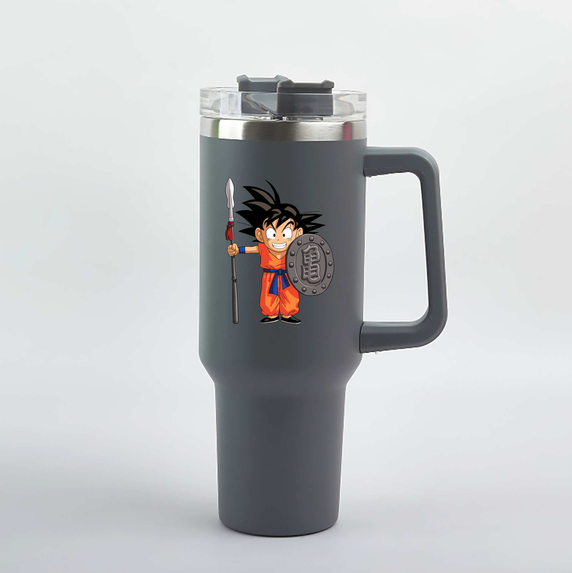 （画像用） ドラゴンボール 孫悟空（そん ごくう）Son Goku カカロット DRAGON BALL Kakarotto 1200mL車用タンブラー（カラープリント）