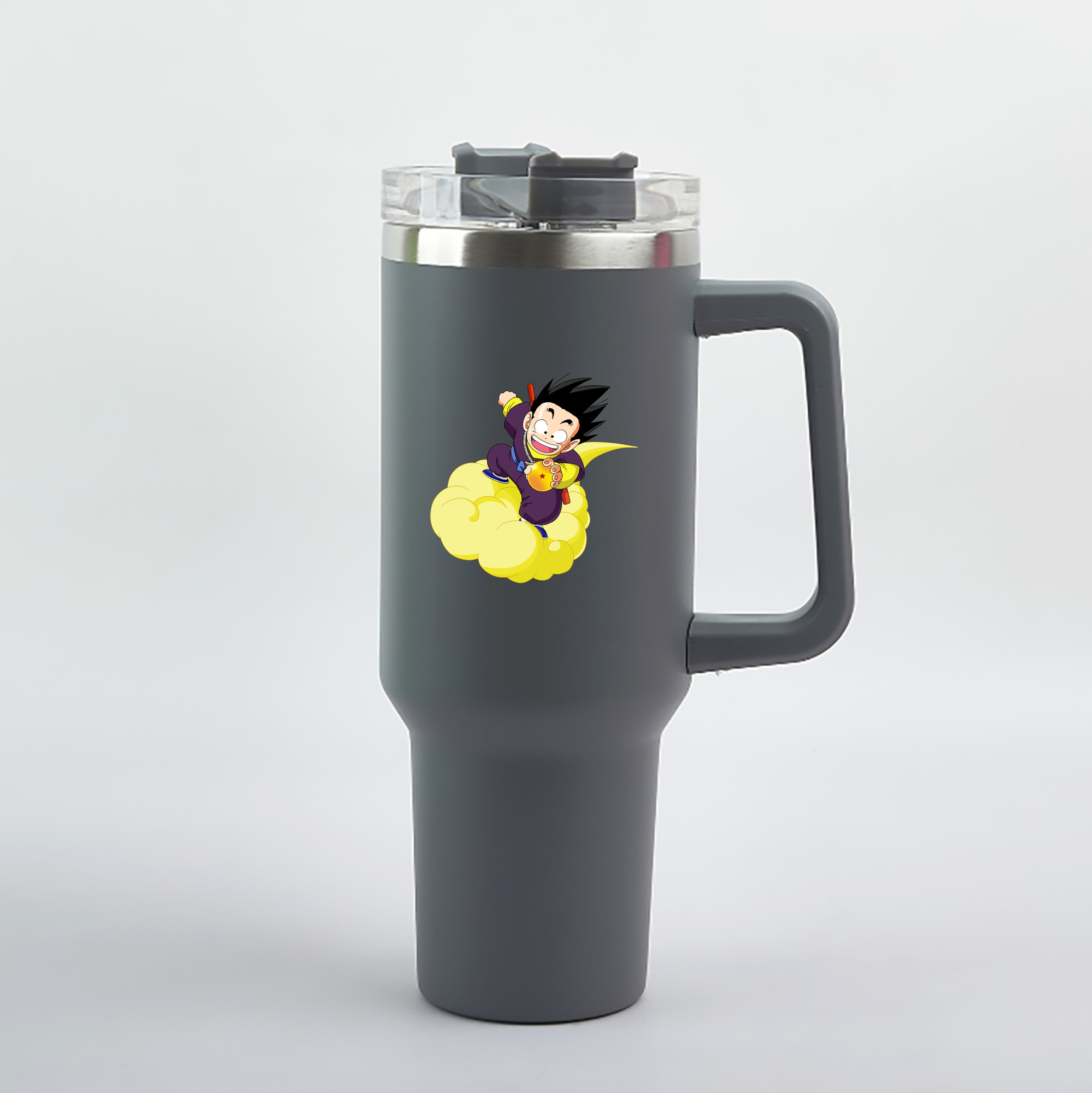 （画像用） ドラゴンボール 孫悟空（そん ごくう）Son Goku カカロット DRAGON BALL Kakarotto 1200mL車用タンブラー（カラープリント）