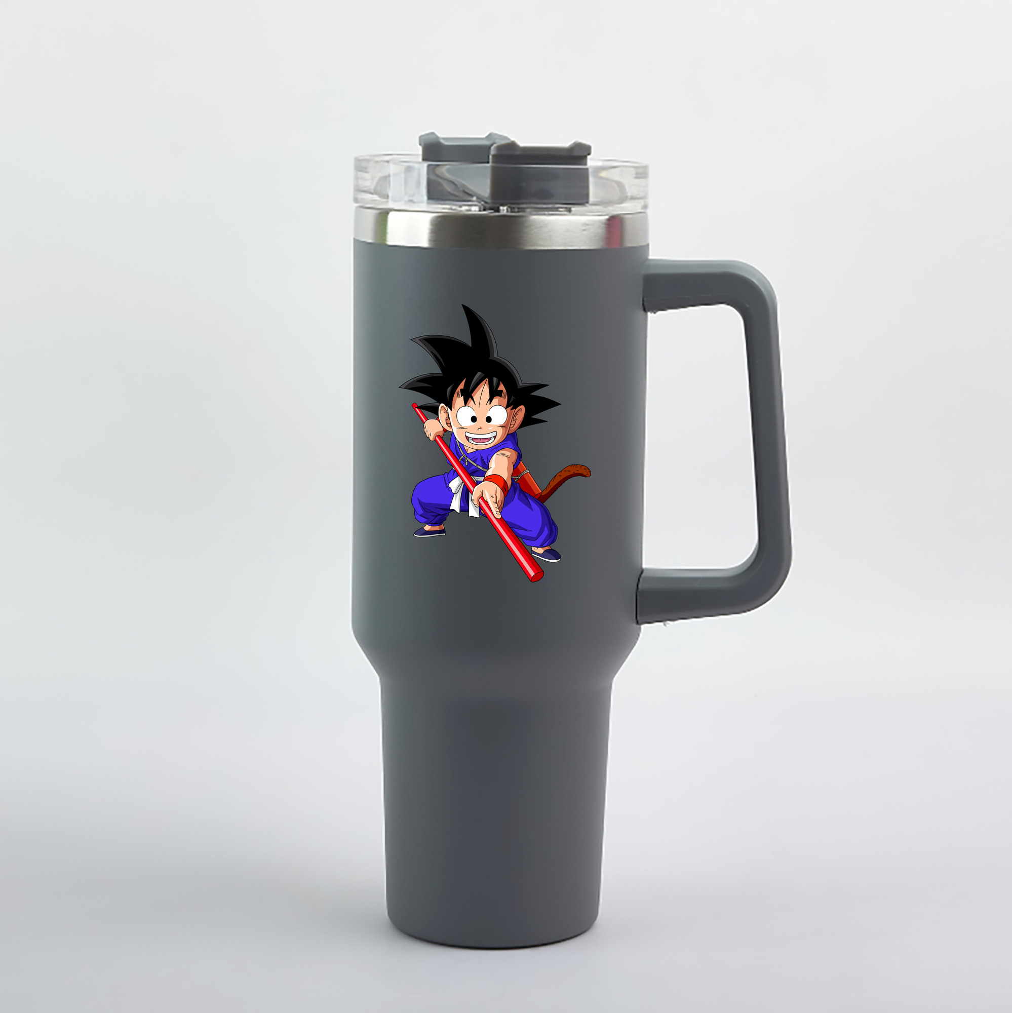 （画像用） ドラゴンボール 孫悟空（そん ごくう）Son Goku カカロット DRAGON BALL Kakarotto 1200mL車用タンブラー（カラープリント）