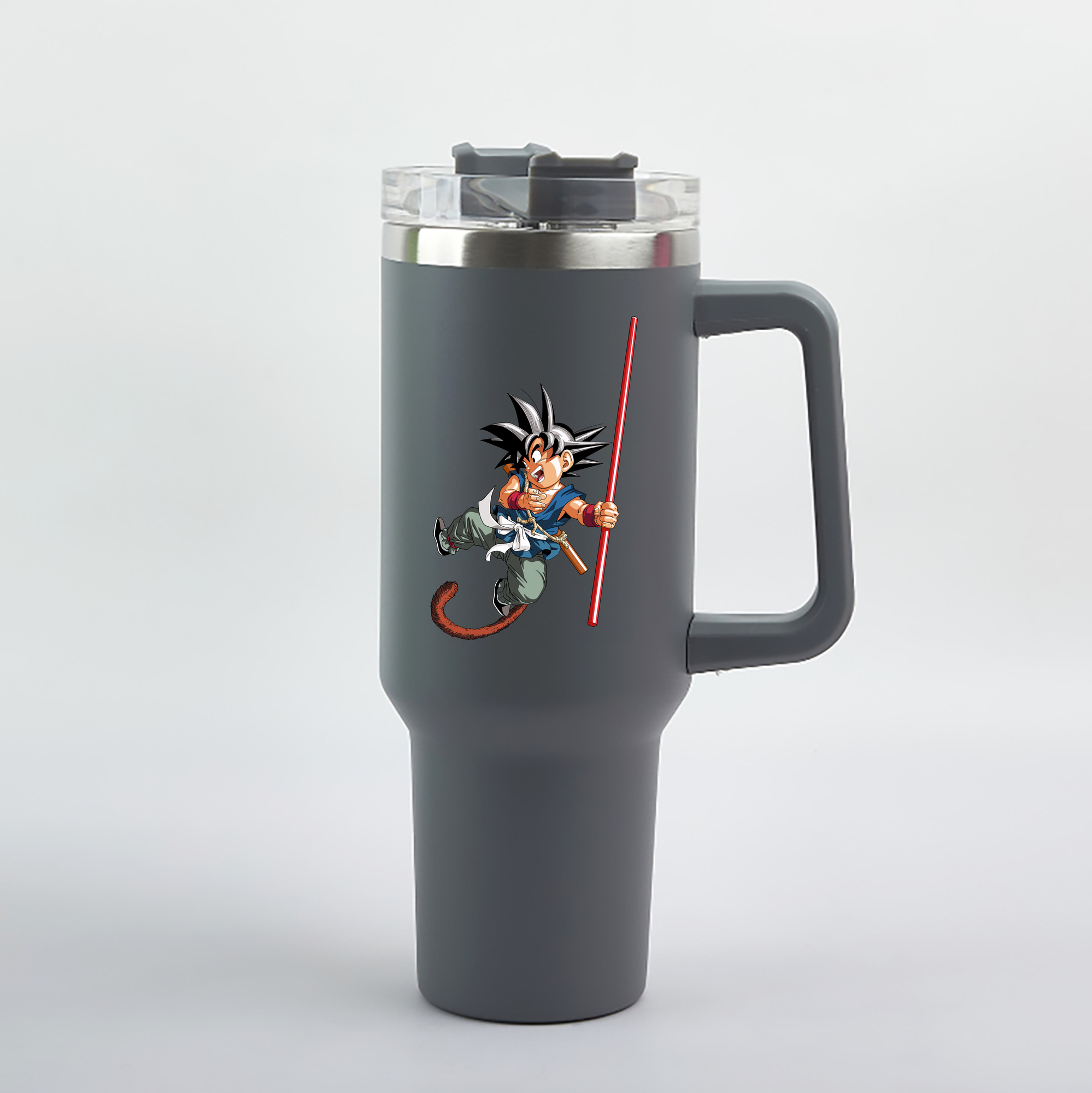 （画像用） ドラゴンボール 孫悟空（そん ごくう）Son Goku カカロット DRAGON BALL Kakarotto 1200mL車用タンブラー（カラープリント）