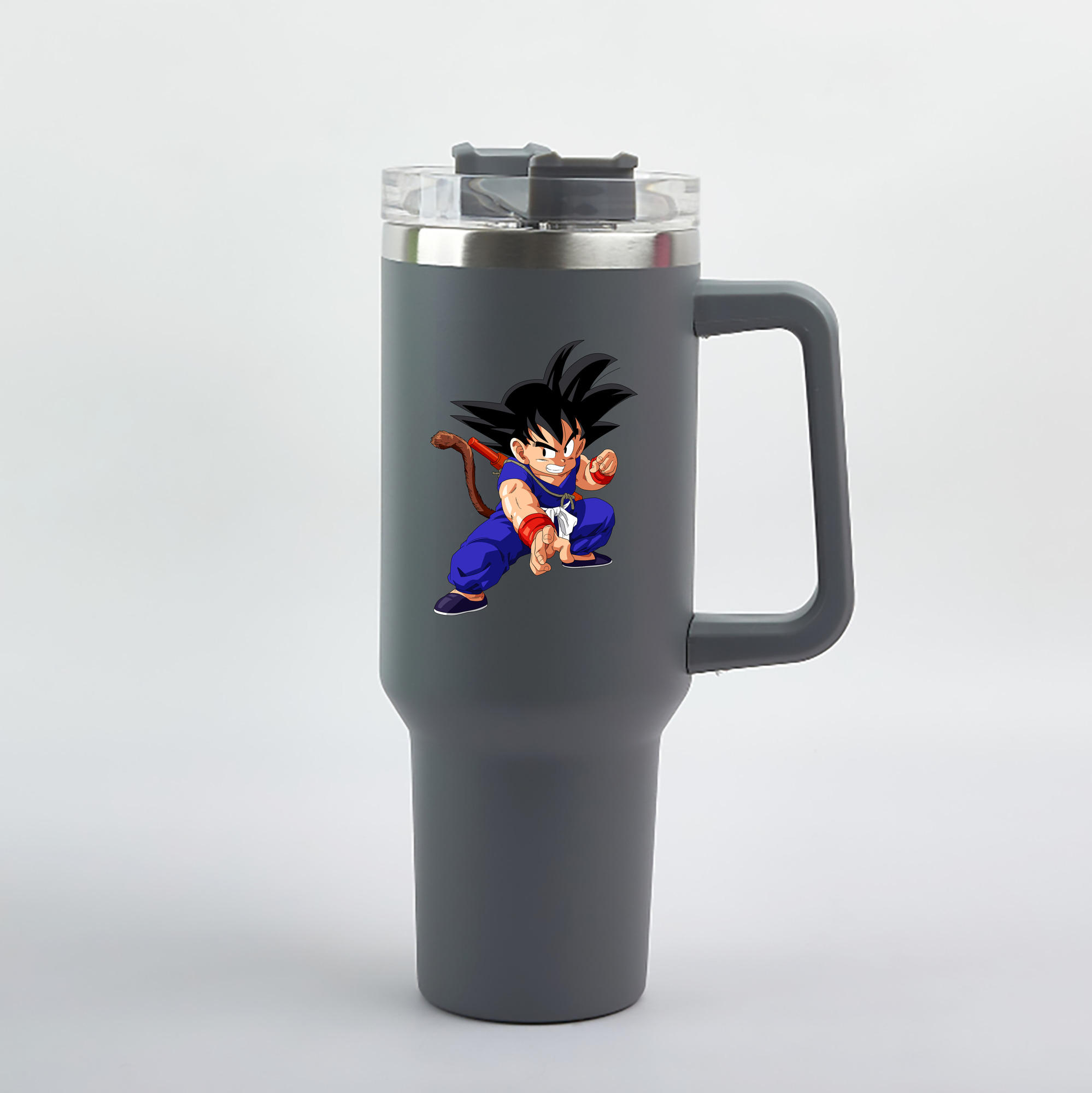 （画像用） ドラゴンボール 孫悟空（そん ごくう）Son Goku カカロット DRAGON BALL Kakarotto 1200mL車用タンブラー（カラープリント）