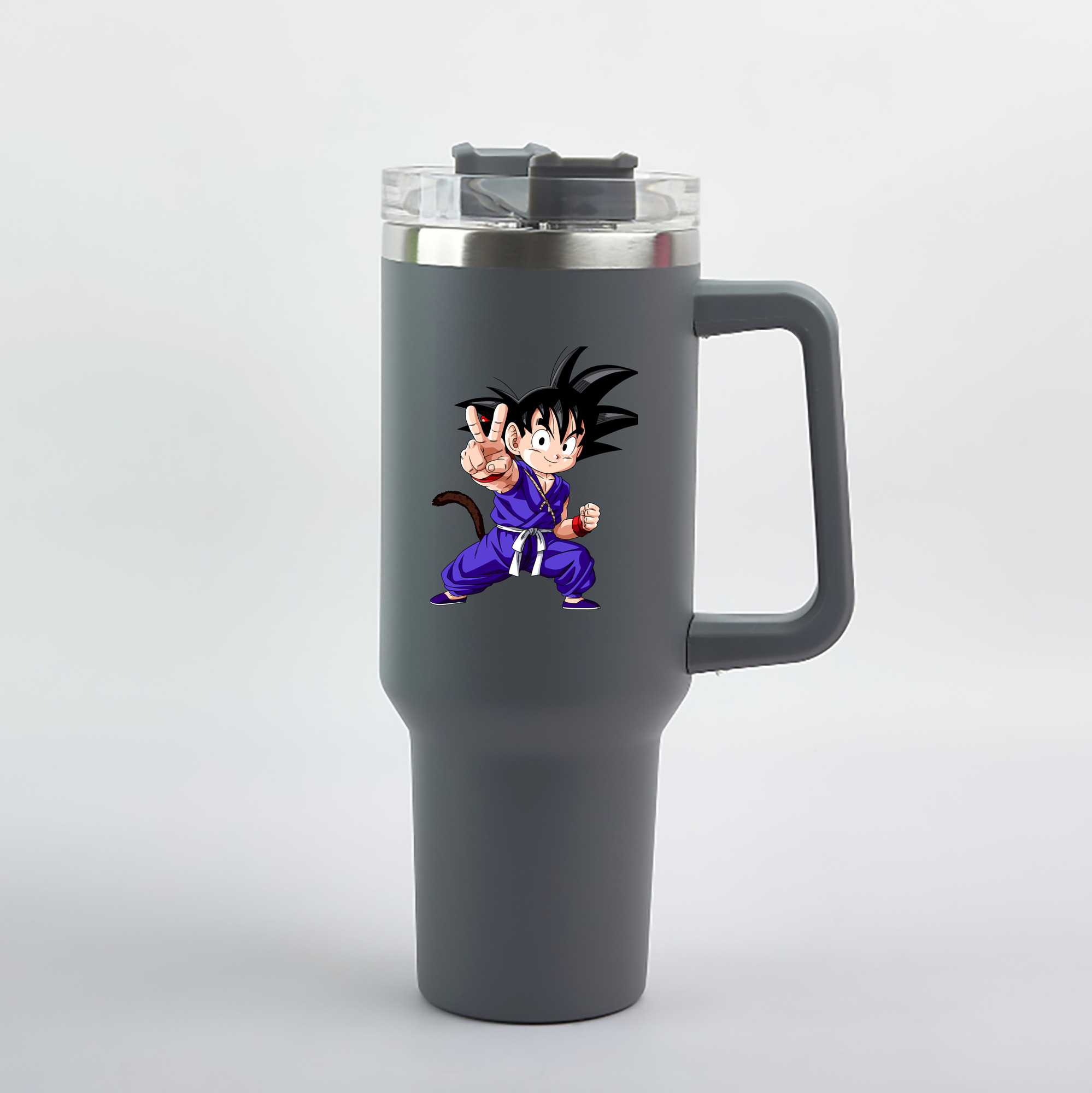 （画像用） ドラゴンボール 孫悟空（そん ごくう）Son Goku カカロット DRAGON BALL Kakarotto 1200mL車用タンブラー（カラープリント）
