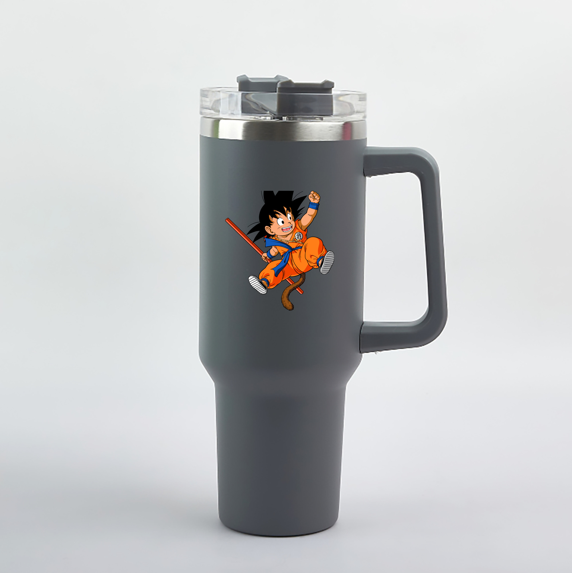 （画像用） ドラゴンボール 孫悟空（そん ごくう）Son Goku カカロット DRAGON BALL Kakarotto 1200mL車用タンブラー（カラープリント）