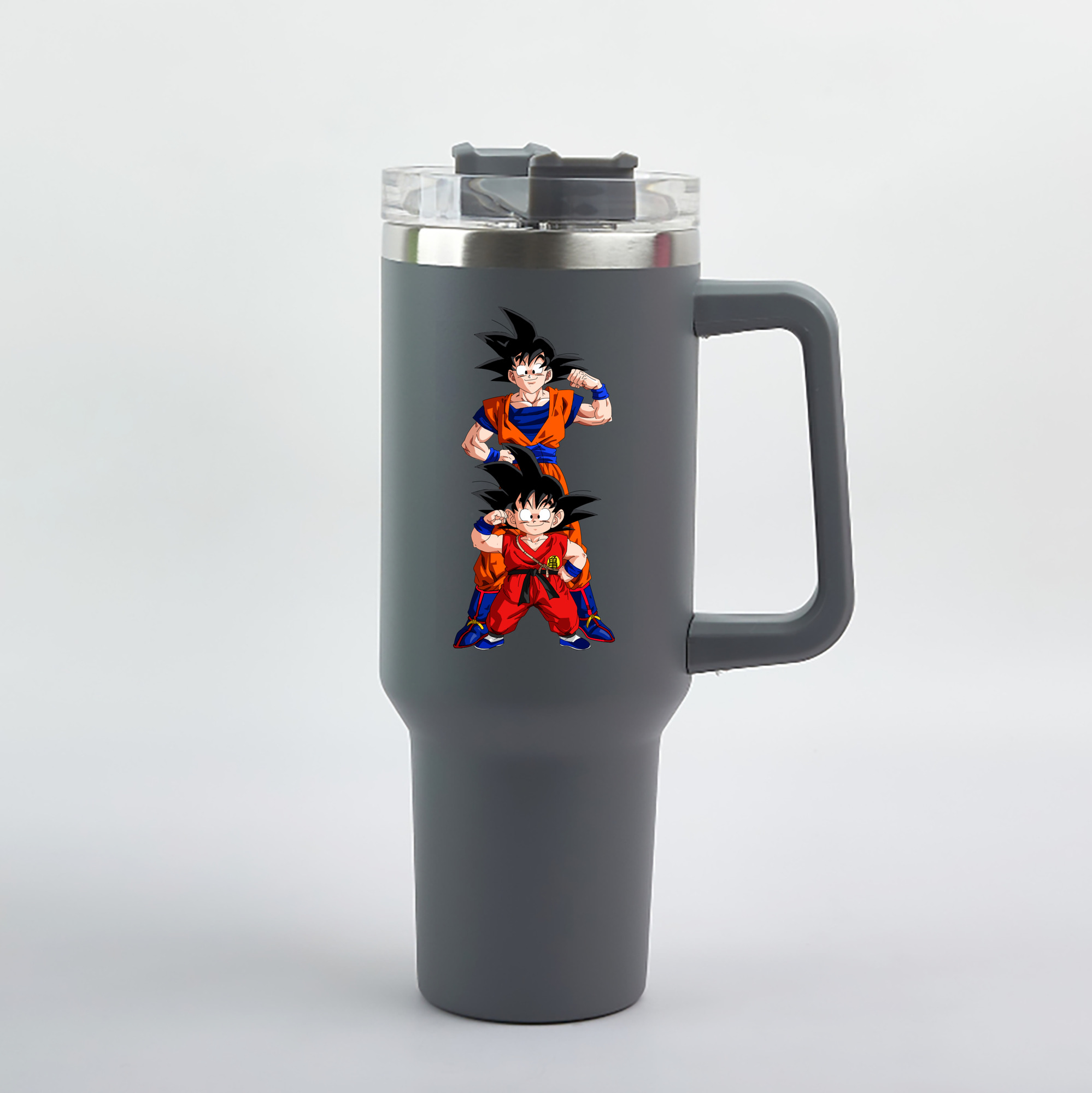 （画像用） ドラゴンボール 孫悟空（そん ごくう）Son Goku カカロット DRAGON BALL Kakarotto 1200mL車用タンブラー（カラープリント）