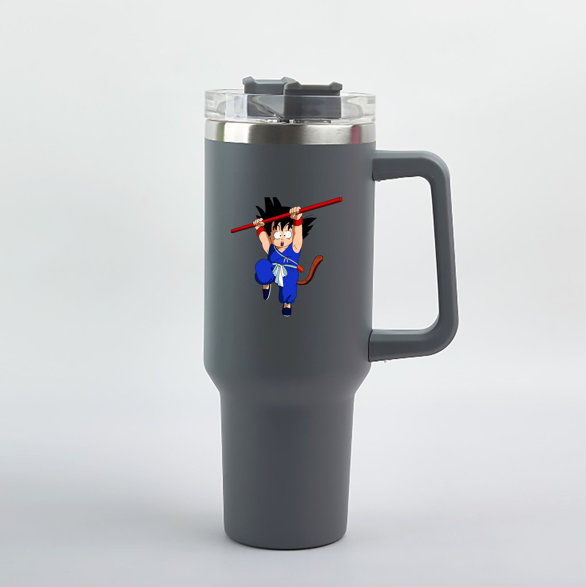 （画像用） ドラゴンボール 孫悟空（そん ごくう）Son Goku カカロット DRAGON BALL Kakarotto 1200mL車用タンブラー（カラープリント）