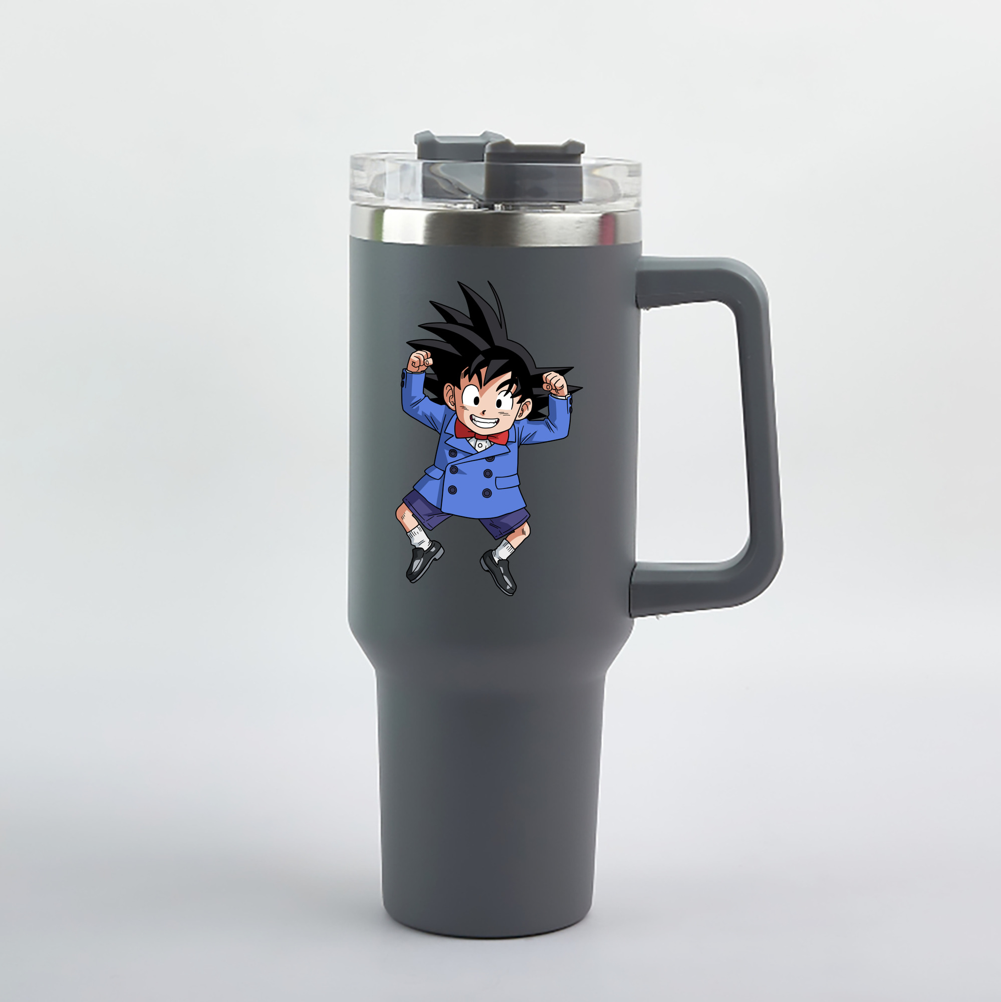 （画像用） ドラゴンボール 孫悟空（そん ごくう）Son Goku カカロット DRAGON BALL Kakarotto 1200mL車用タンブラー（カラープリント）