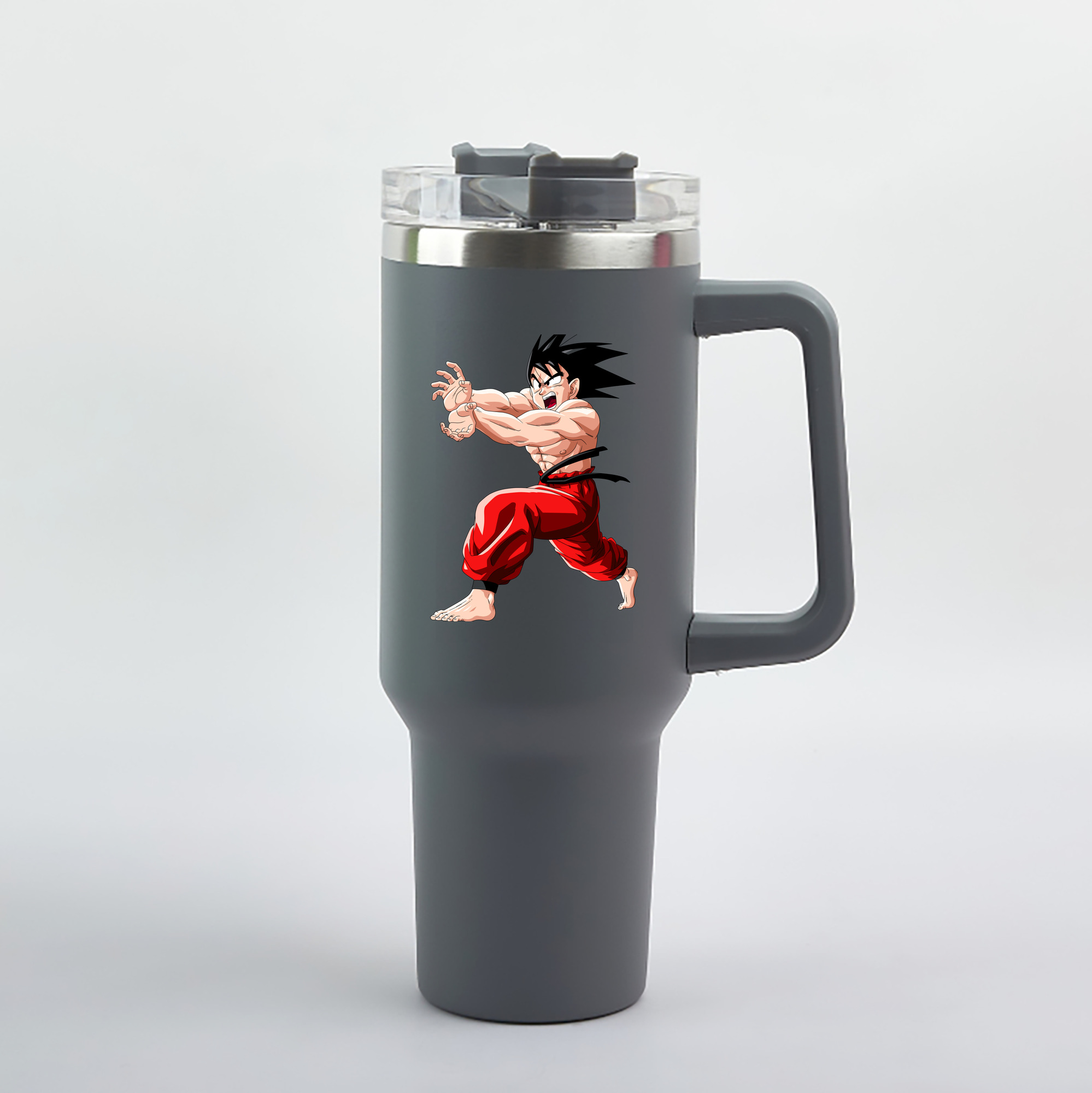 （画像用） ドラゴンボール 孫悟空（そん ごくう）Son Goku カカロット DRAGON BALL Kakarotto 1200mL車用タンブラー（カラープリント）