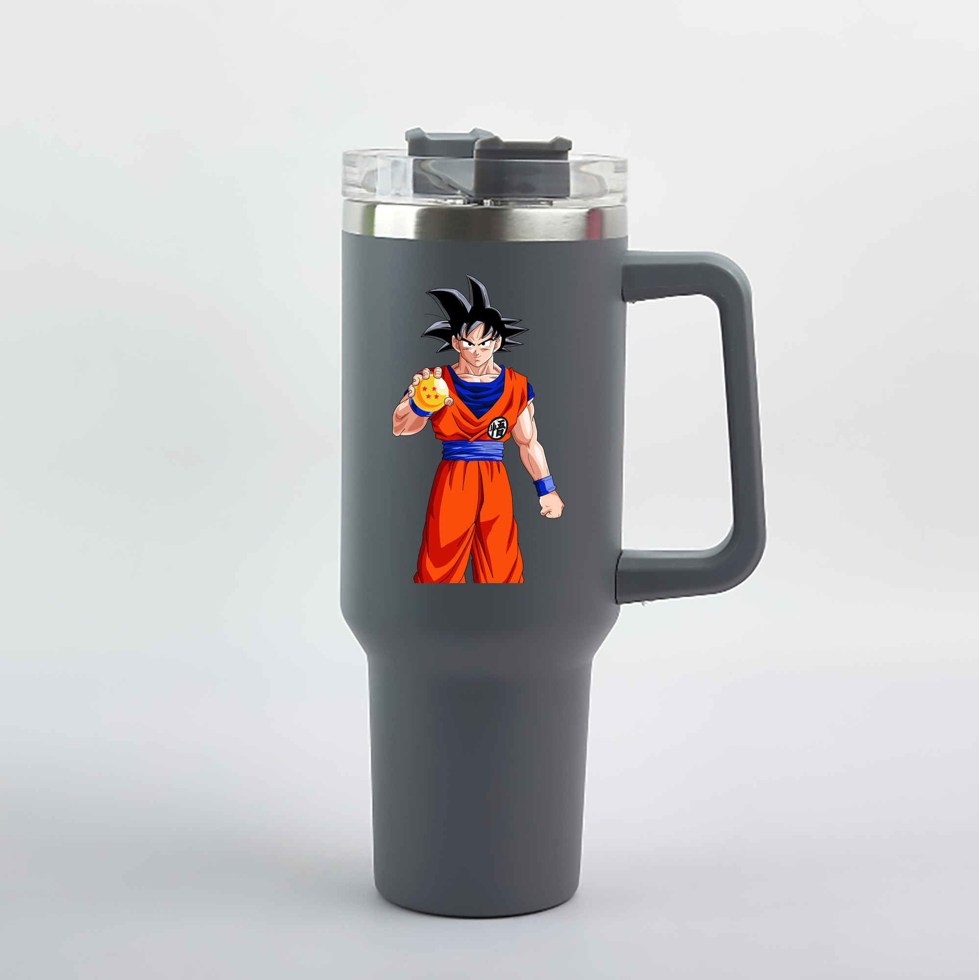 （画像用） ドラゴンボール 孫悟空（そん ごくう）Son Goku カカロット DRAGON BALL Kakarotto 1200mL車用タンブラー（カラープリント）