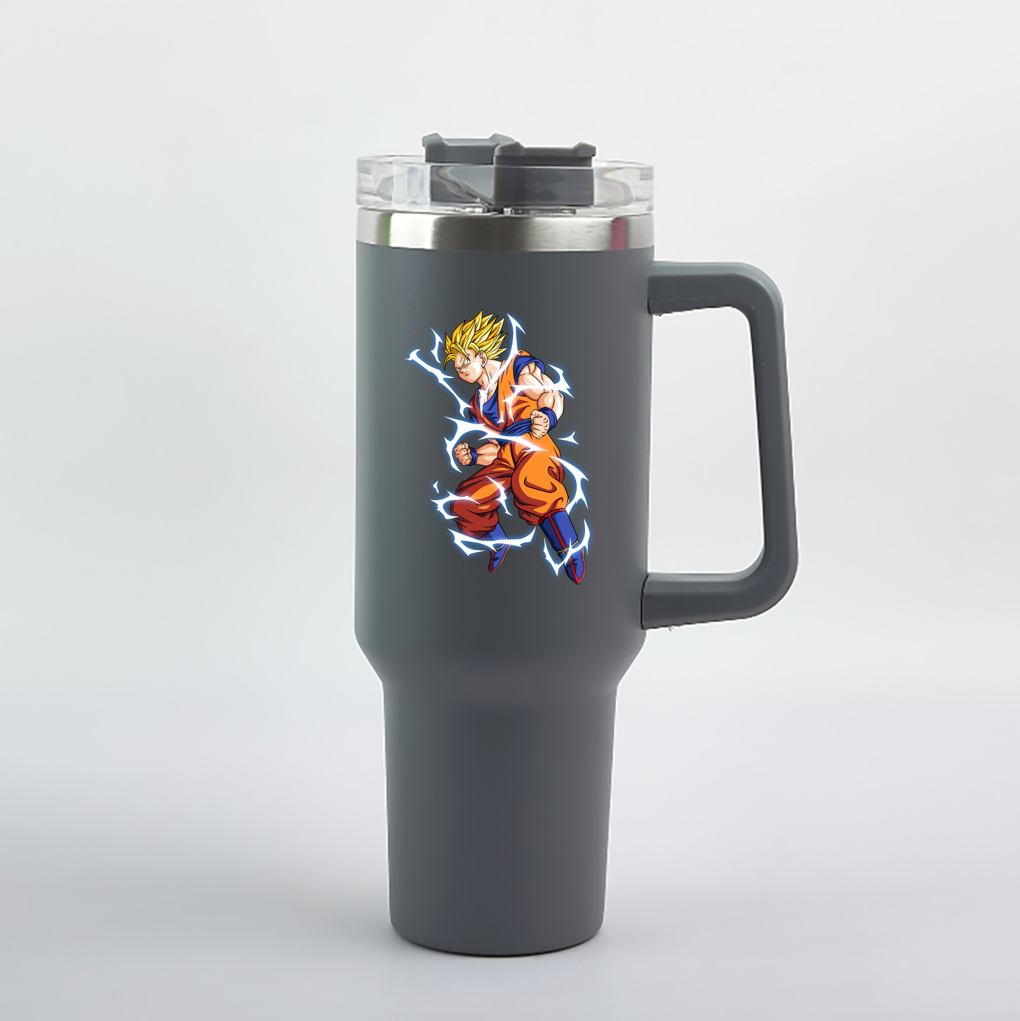 （画像用） ドラゴンボール 孫悟空（そん ごくう）Son Goku カカロット DRAGON BALL Kakarotto 1200mL車用タンブラー（カラープリント）