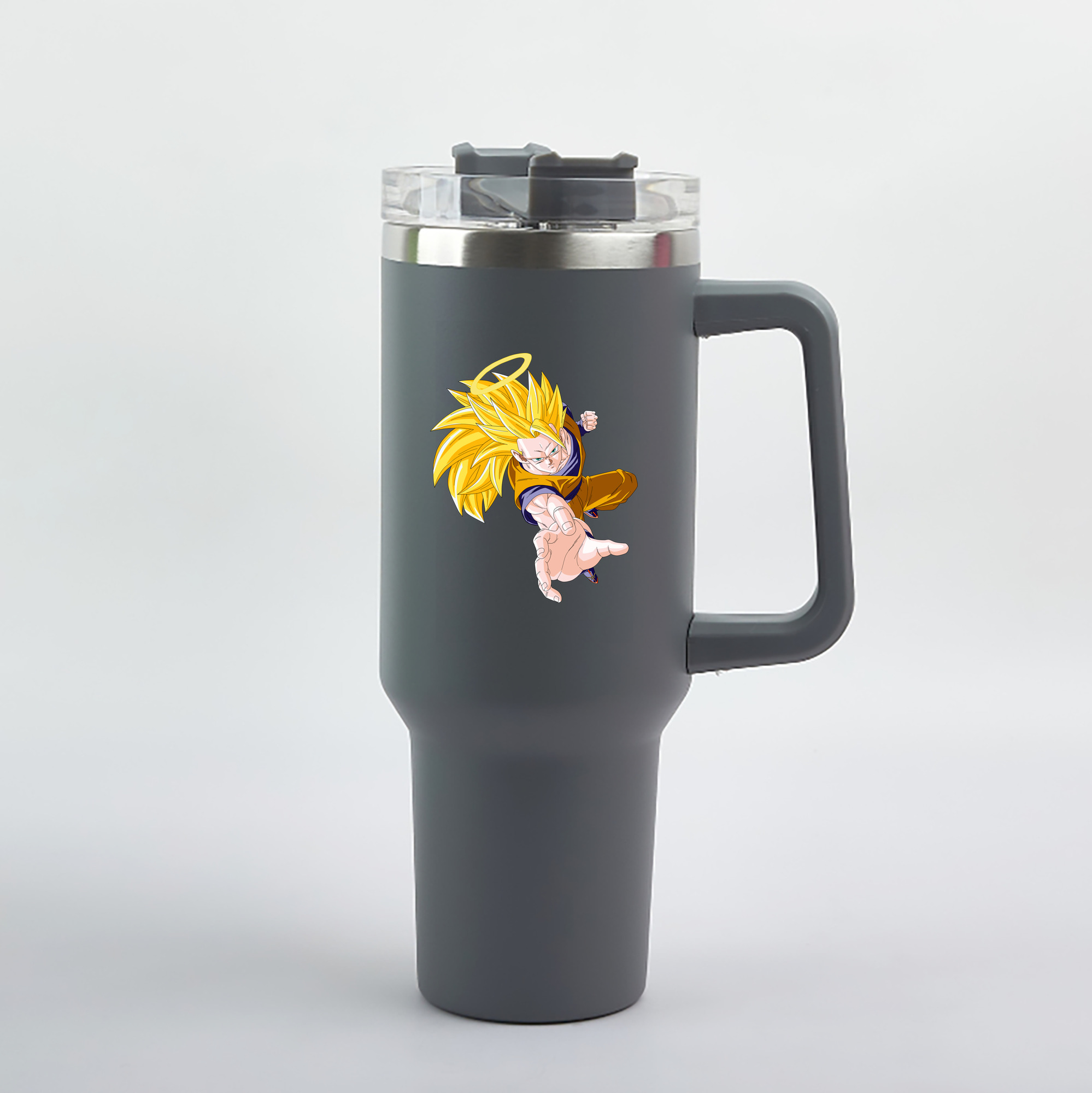 （画像用） ドラゴンボール 孫悟空（そん ごくう）Son Goku カカロット DRAGON BALL Kakarotto 1200mL車用タンブラー（カラープリント）