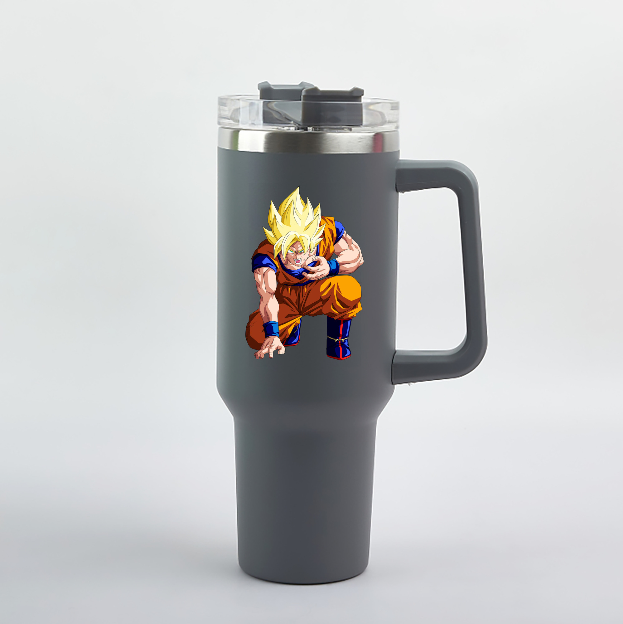 （画像用） ドラゴンボール 孫悟空（そん ごくう）Son Goku カカロット DRAGON BALL Kakarotto 1200mL車用タンブラー（カラープリント）