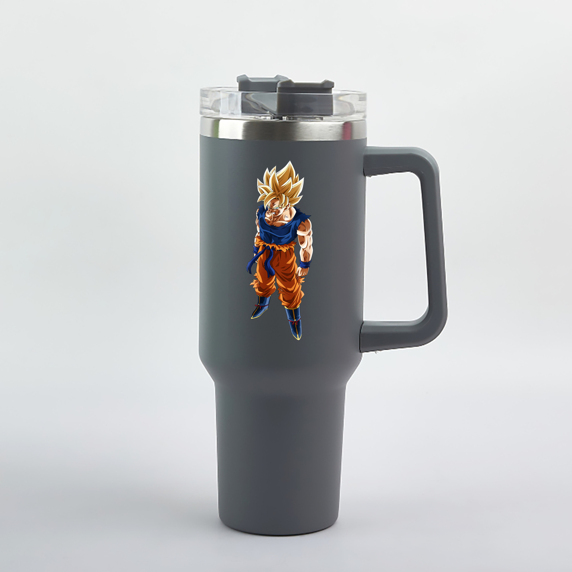 （画像用） ドラゴンボール 孫悟空（そん ごくう）Son Goku カカロット DRAGON BALL Kakarotto 1200mL車用タンブラー（カラープリント）