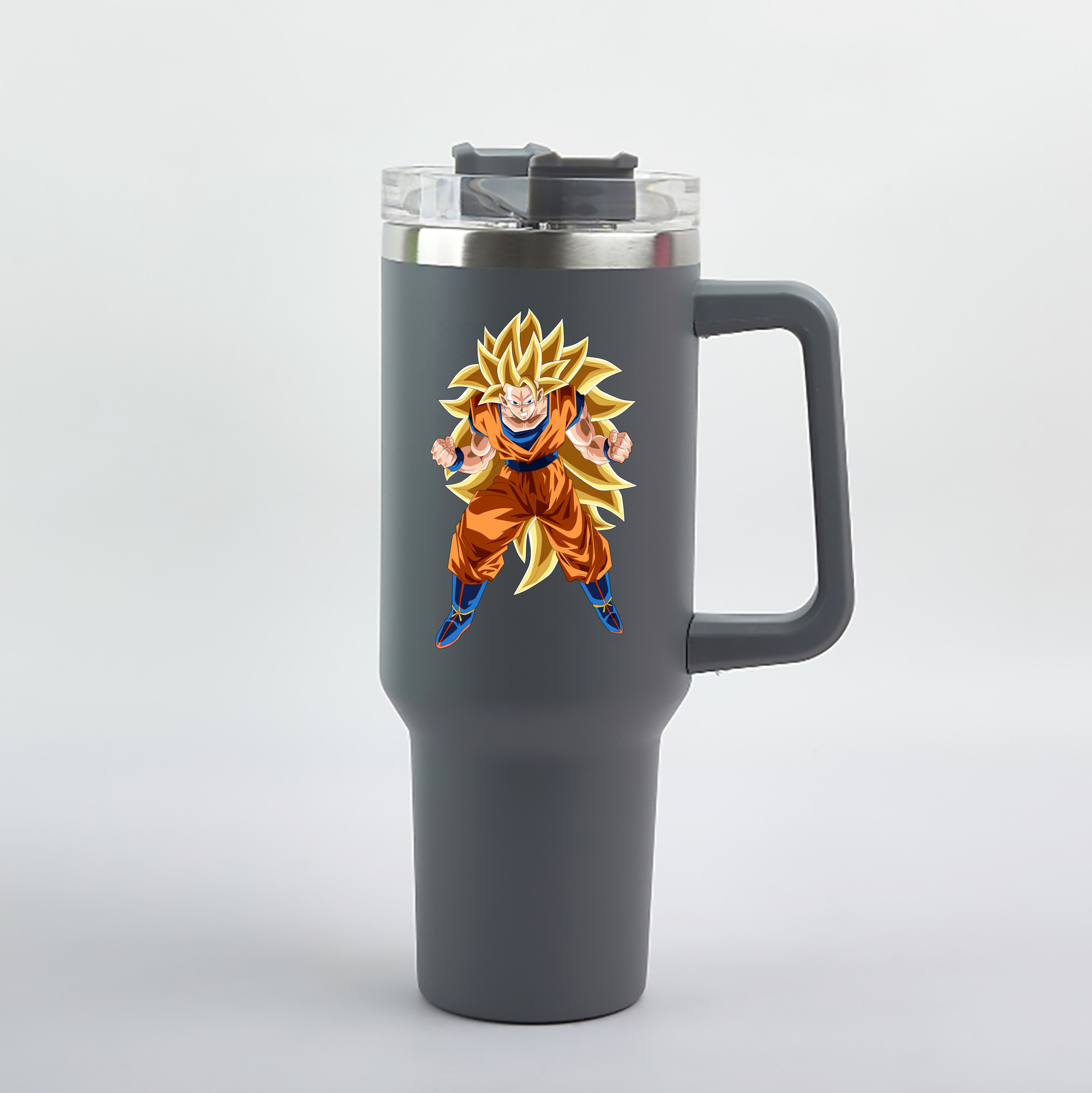 （画像用） ドラゴンボール 孫悟空（そん ごくう）Son Goku カカロット DRAGON BALL Kakarotto 1200mL車用タンブラー（カラープリント）