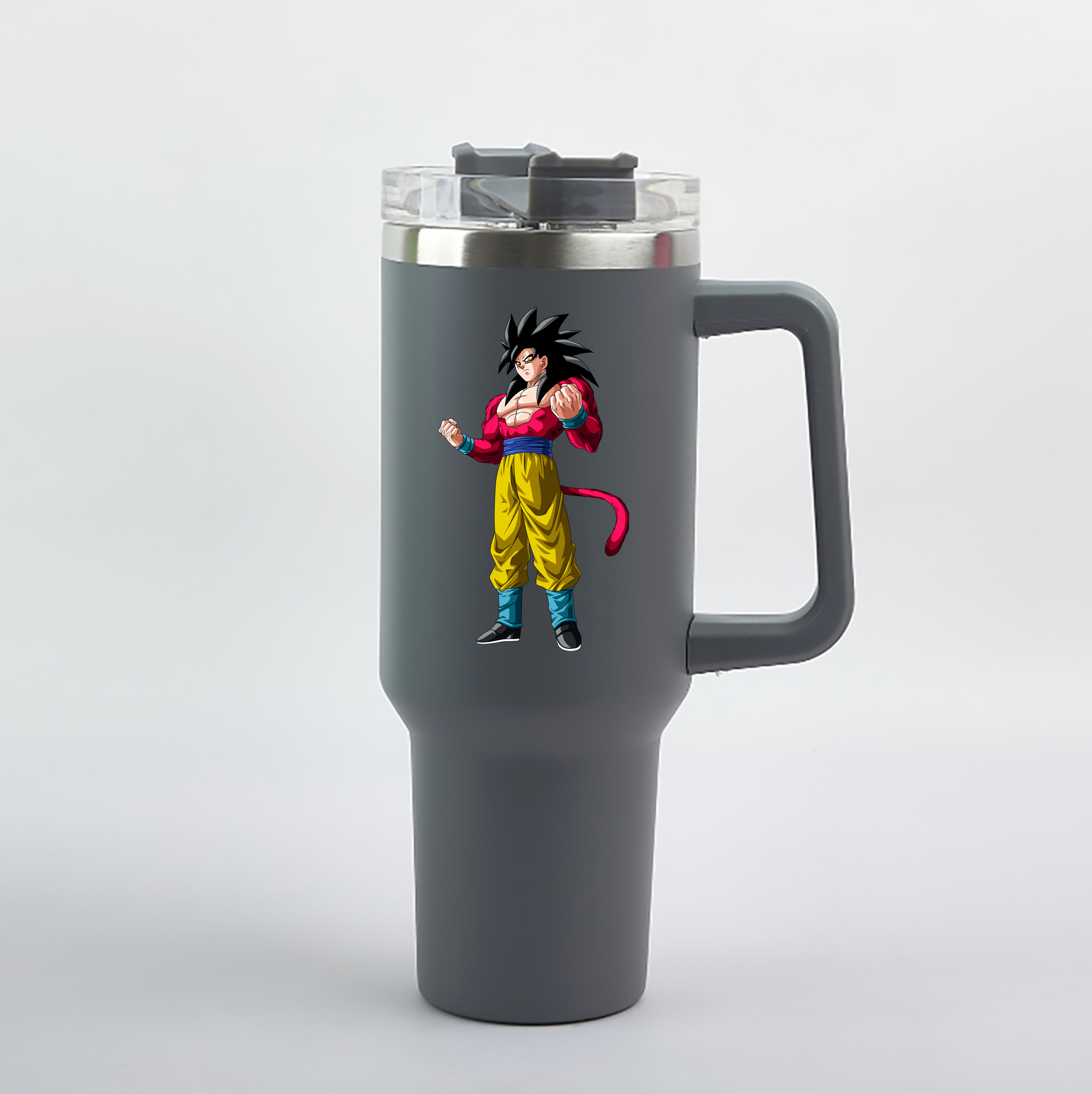 （画像用） ドラゴンボール 孫悟空（そん ごくう）Son Goku カカロット DRAGON BALL Kakarotto 1200mL車用タンブラー（カラープリント）