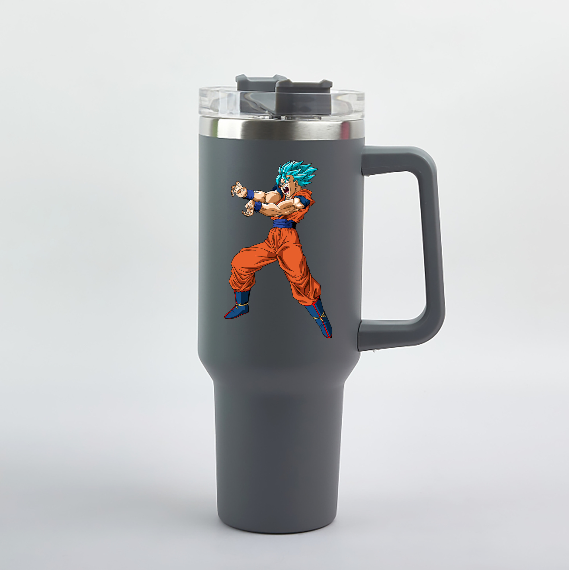 （画像用） ドラゴンボール 孫悟空（そん ごくう）Son Goku カカロット DRAGON BALL Kakarotto 1200mL車用タンブラー（カラープリント）
