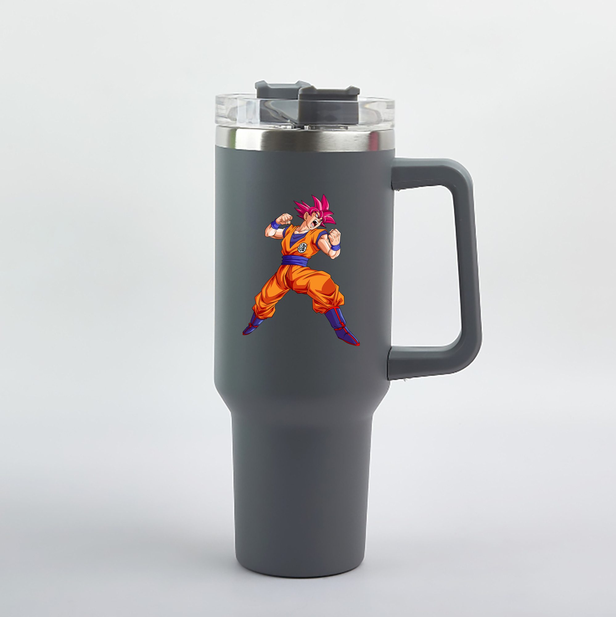 （画像用） ドラゴンボール 孫悟空（そん ごくう）Son Goku カカロット DRAGON BALL Kakarotto 1200mL車用タンブラー（カラープリント）