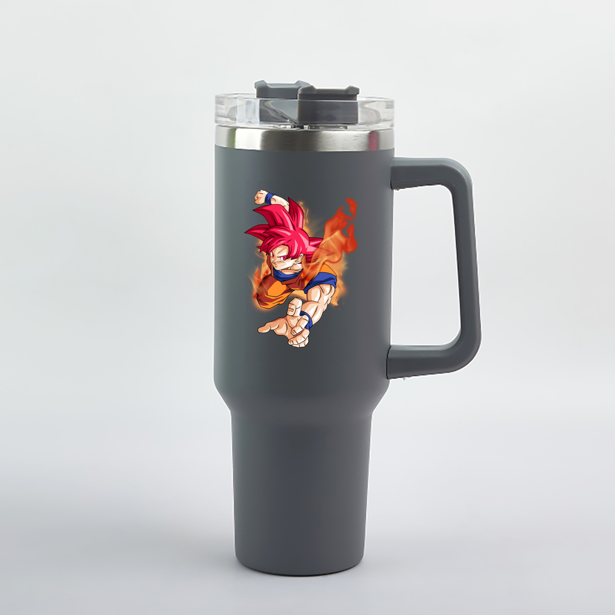（画像用） ドラゴンボール 孫悟空（そん ごくう）Son Goku カカロット DRAGON BALL Kakarotto 1200mL車用タンブラー（カラープリント）