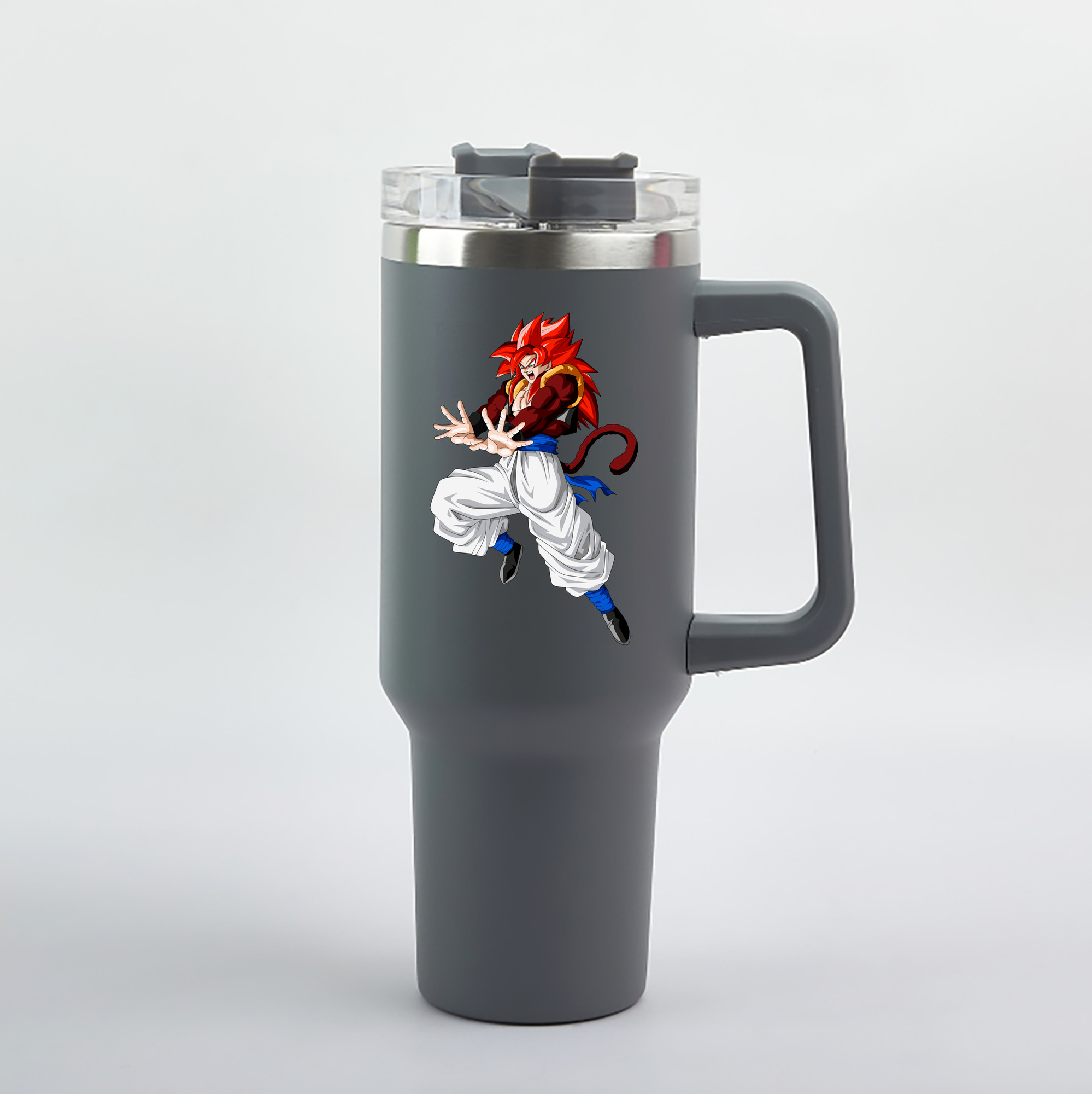 （画像用） ドラゴンボール 孫悟空（そん ごくう）Son Goku カカロット DRAGON BALL Kakarotto 1200mL車用タンブラー（カラープリント）