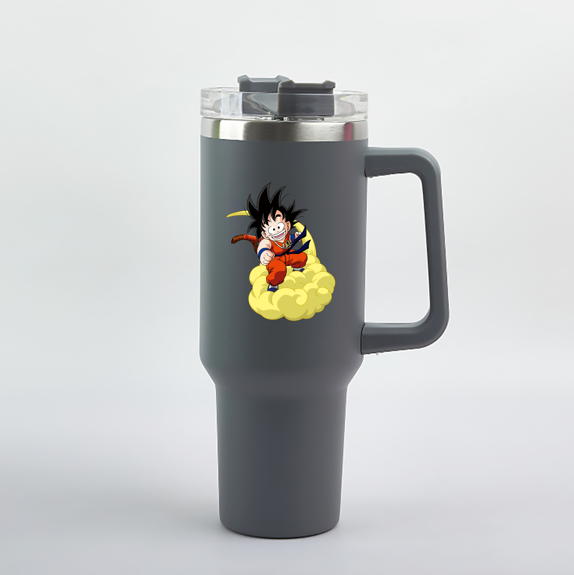 （画像用） ドラゴンボール 孫悟空（そん ごくう）Son Goku カカロット DRAGON BALL Kakarotto 1200mL車用タンブラー（カラープリント）